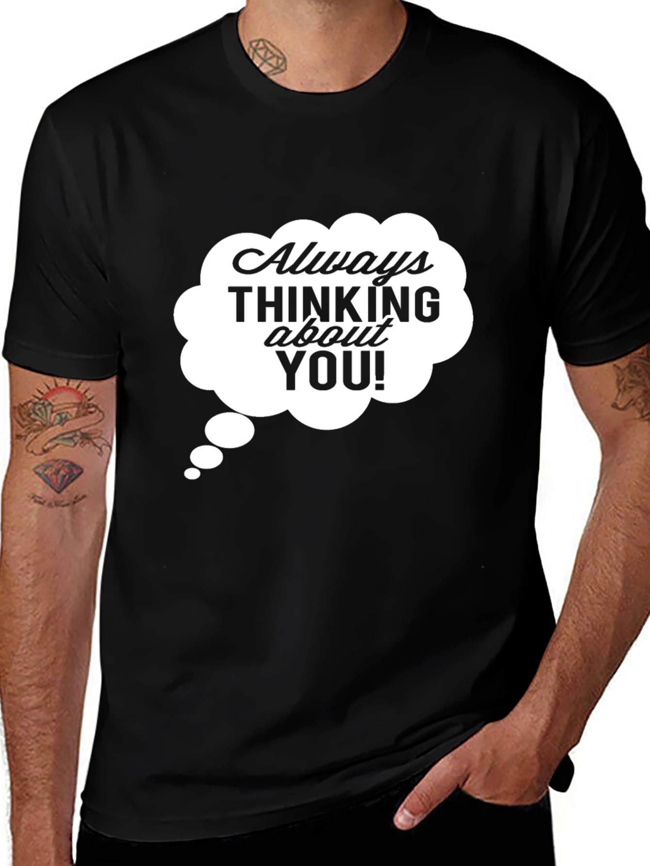 Variant 14 of Always Thinking About You Graphic Tee