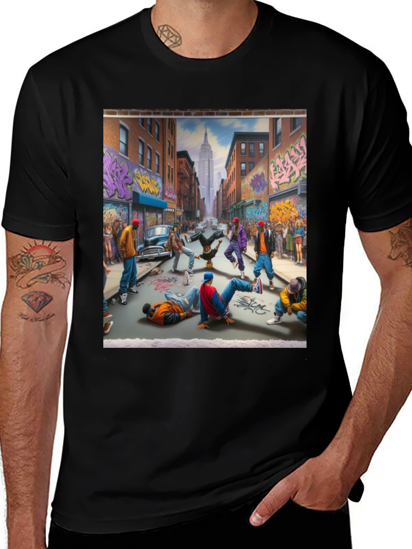 Variant 23 of Hip Hop Street Dance T-Shirt