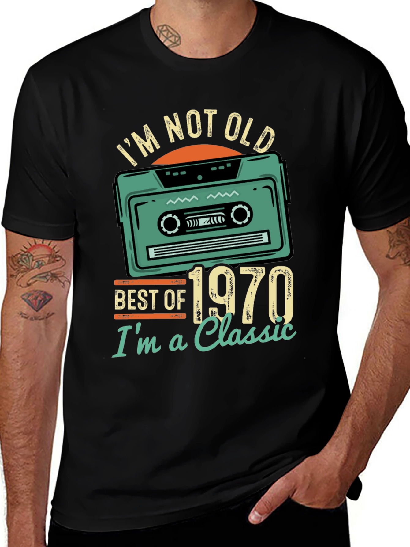 Variant 17 of Best of 1970 Classic Cassette T-Shirt