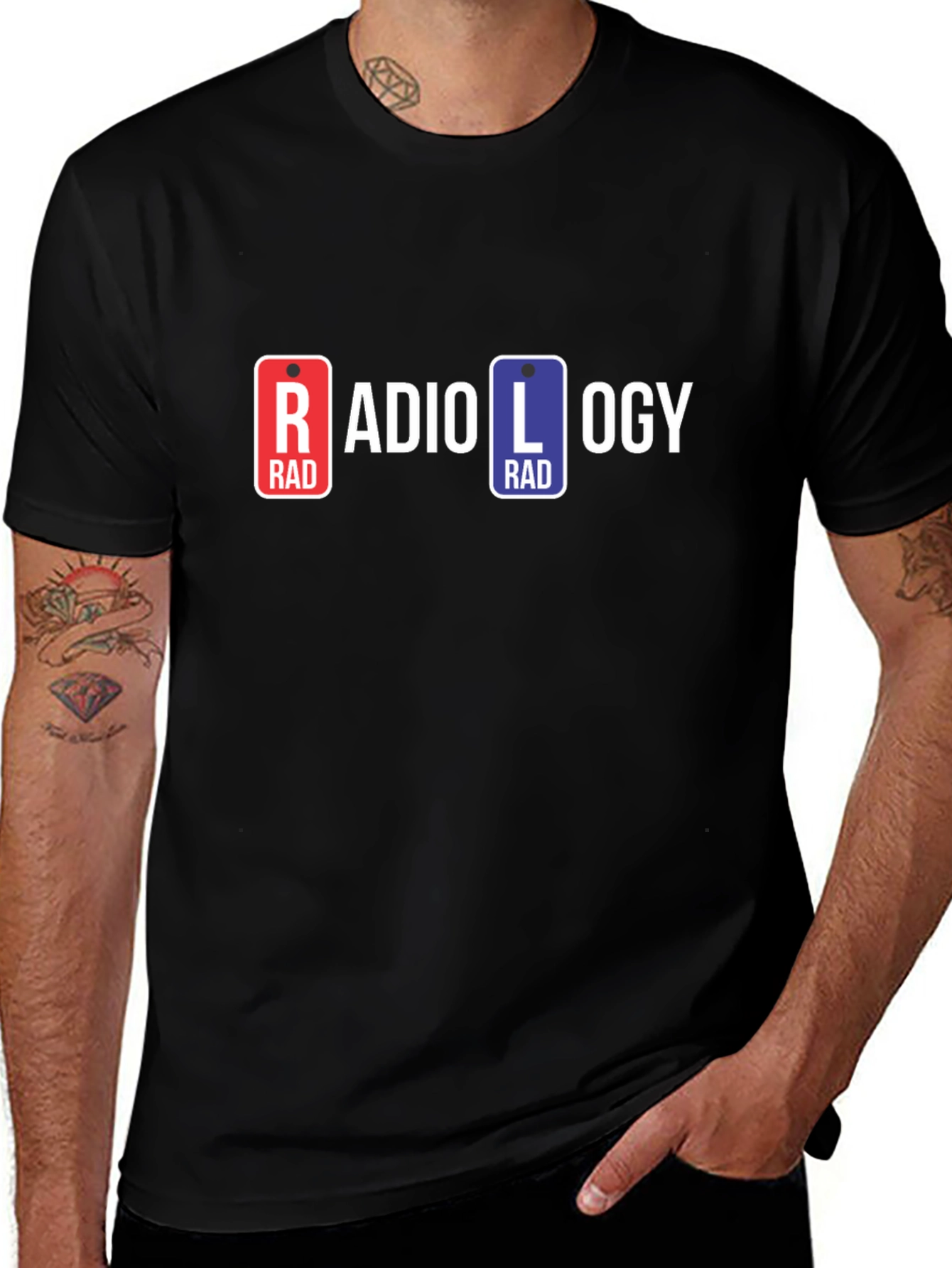 Radiology Graphic T-Shirt - Novelty Doctor Tee