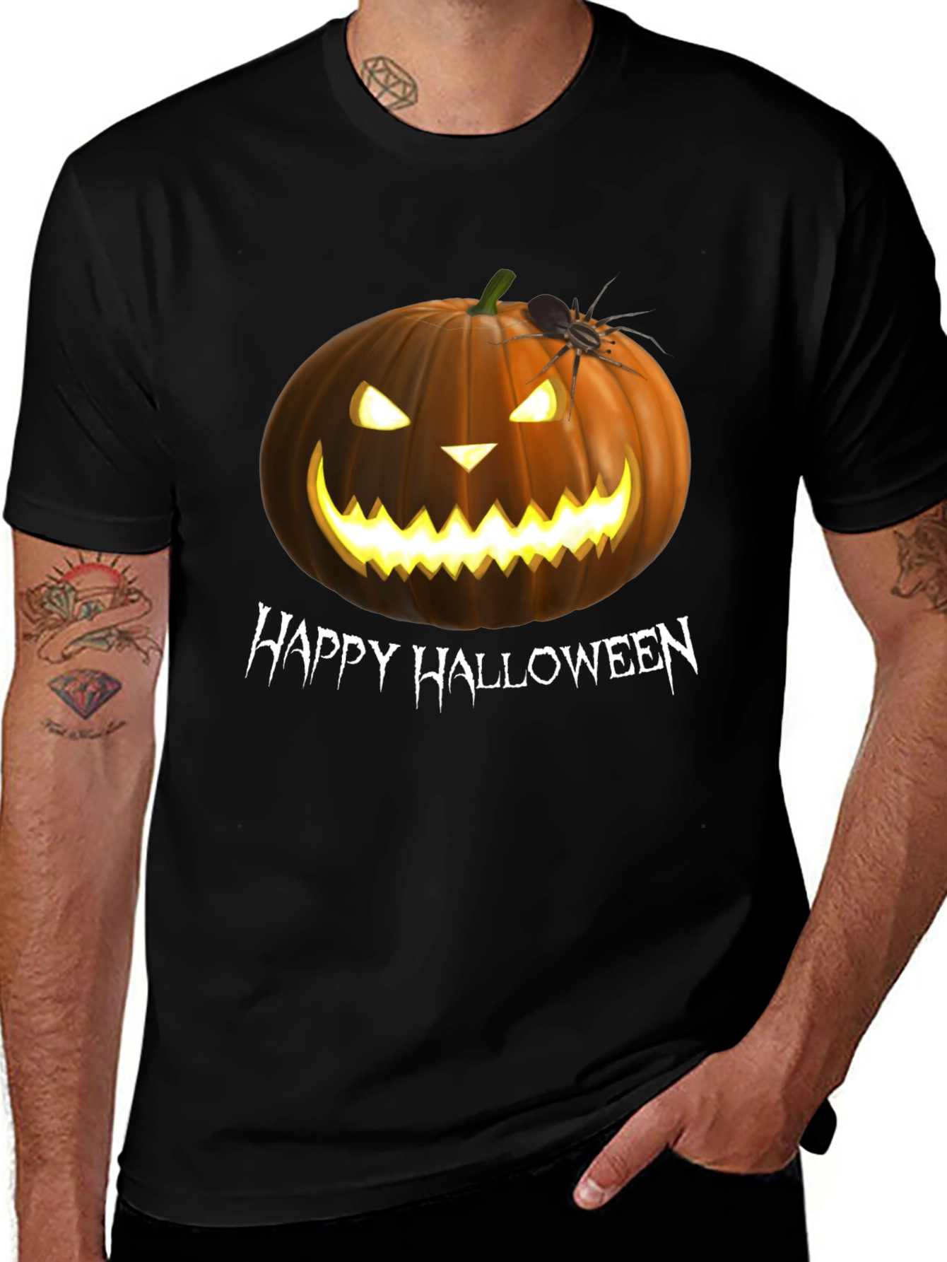 Variant 11 of Happy Halloween Pumpkin T-Shirt