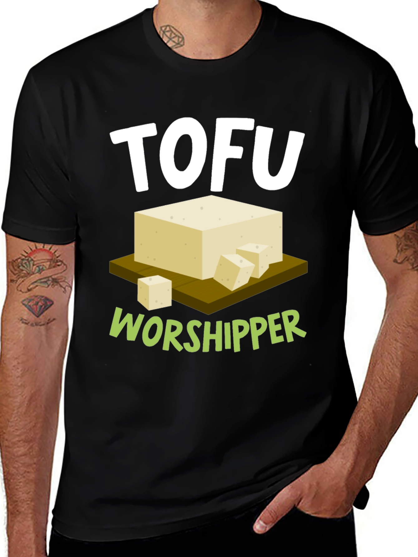 Variant 8 of Tofu Worshipper Graphic Tee