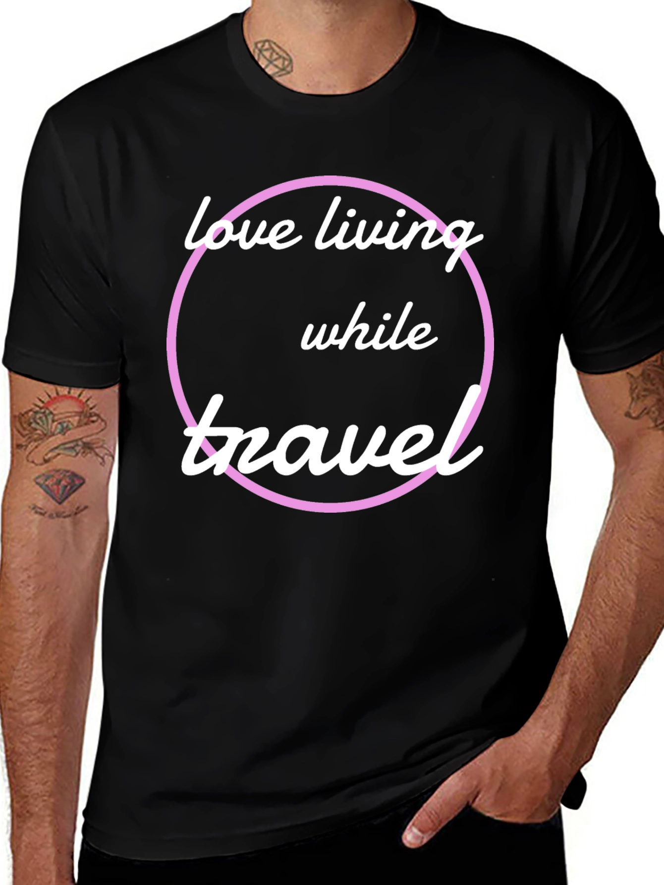 Love Living While Travel T-Shirt