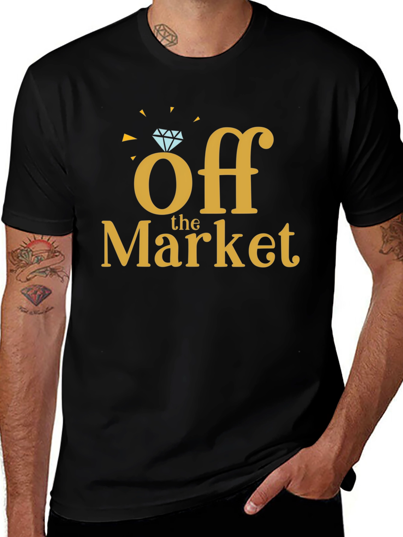 Variant 25 of Off the Market Engagement T-Shirt