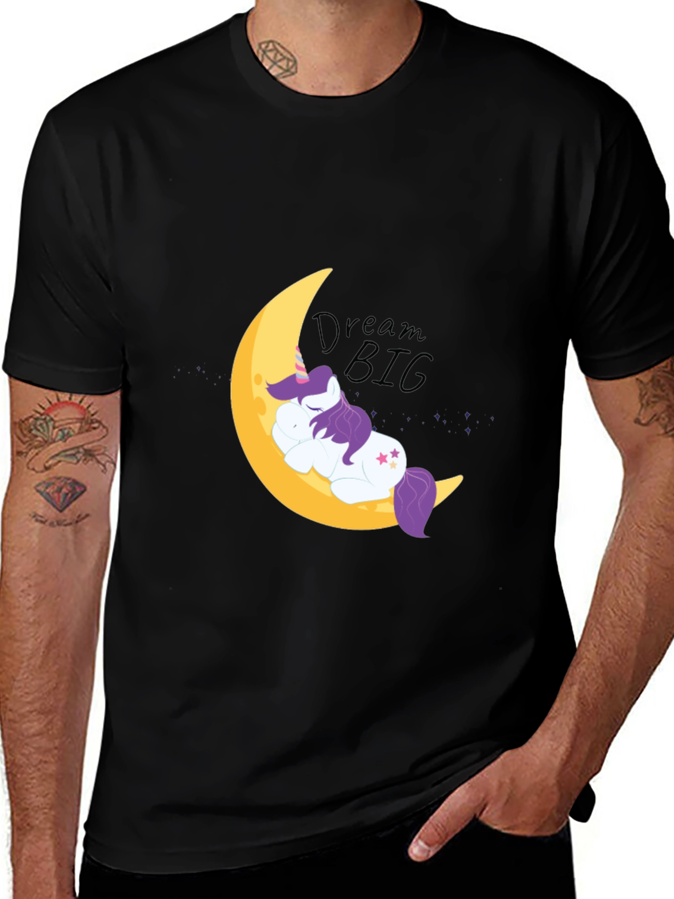 Variant 29 of Dream Big Unicorn Tee - Soft Cotton Comfort