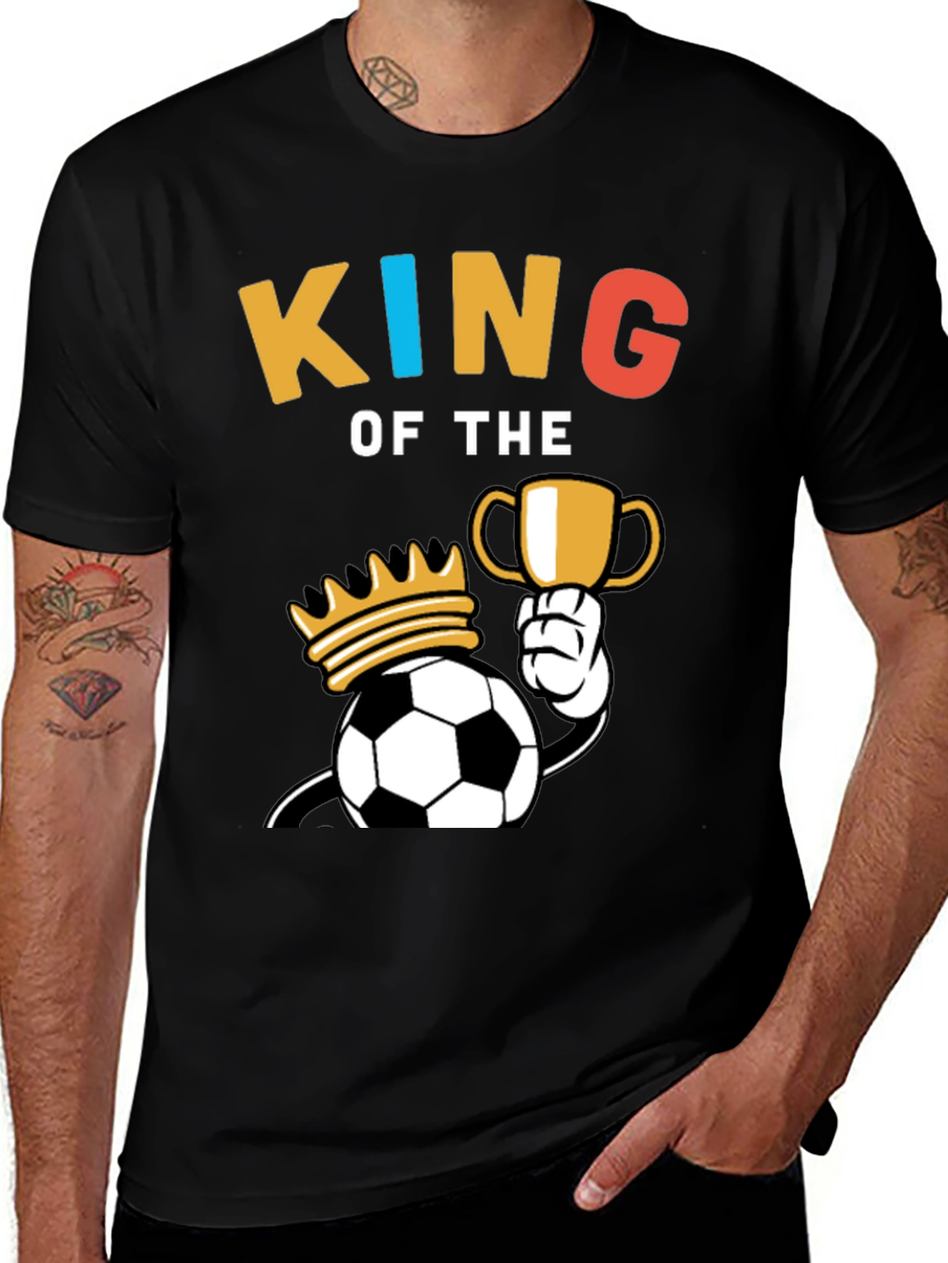 Variant 28 of King of the Game Soccer T-Shirt
