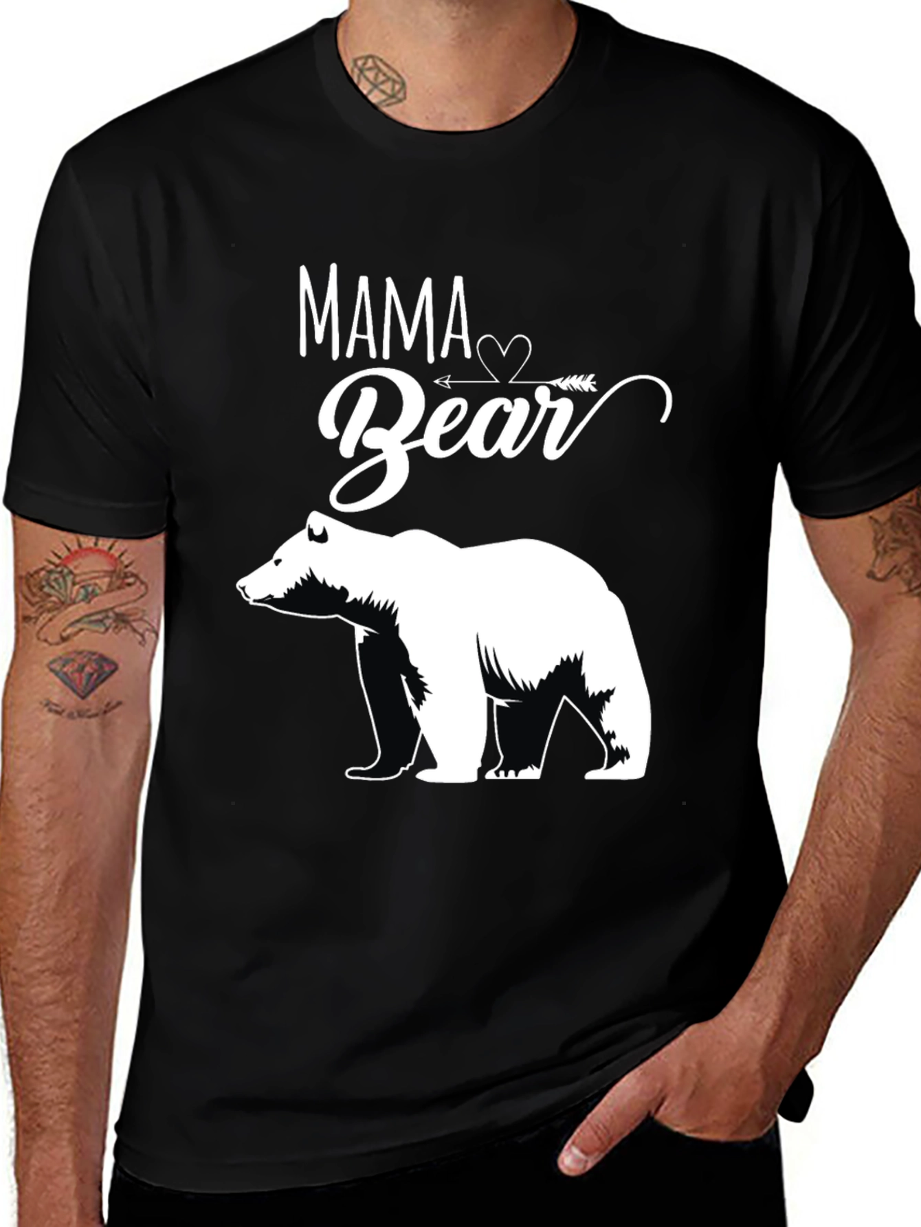 Variant 12 of Mama Bear T-Shirt - Cute Mother's Day Gift