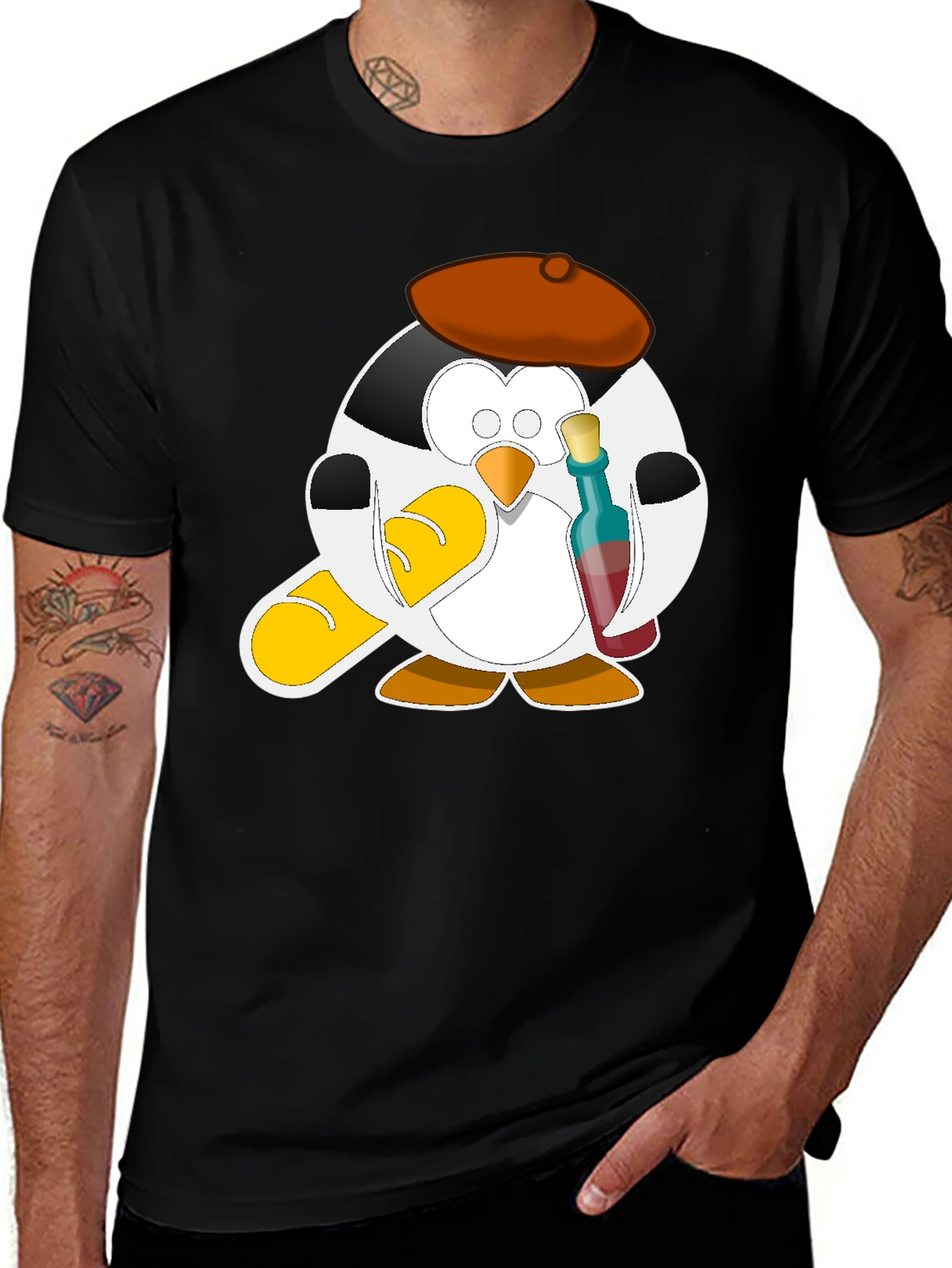 Variant 18 of French Penguin T-Shirt