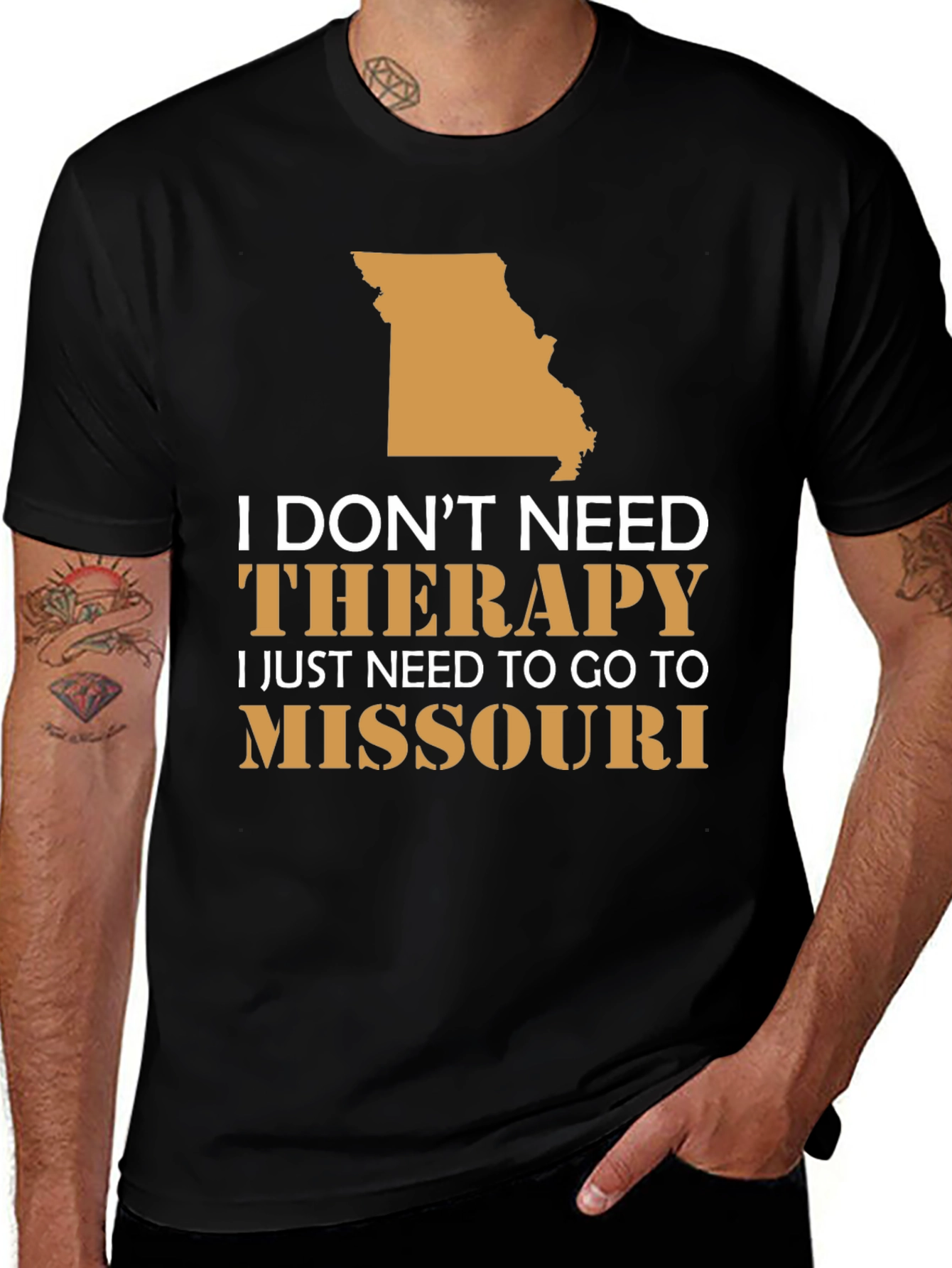 Variant 10 of Missouri State Therapy T-Shirt