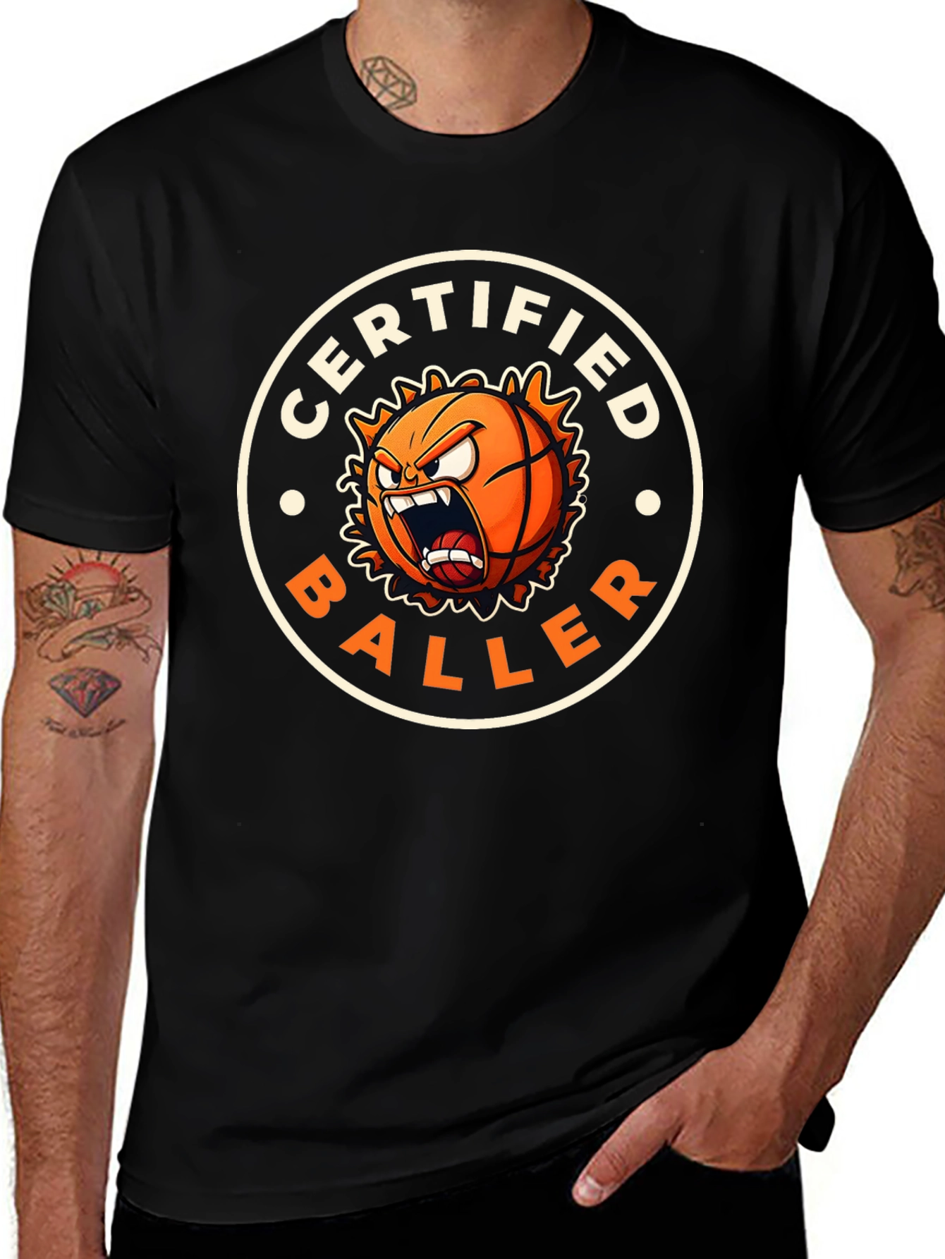 Variant 4 of Certified Baller Graphic T-Shirt