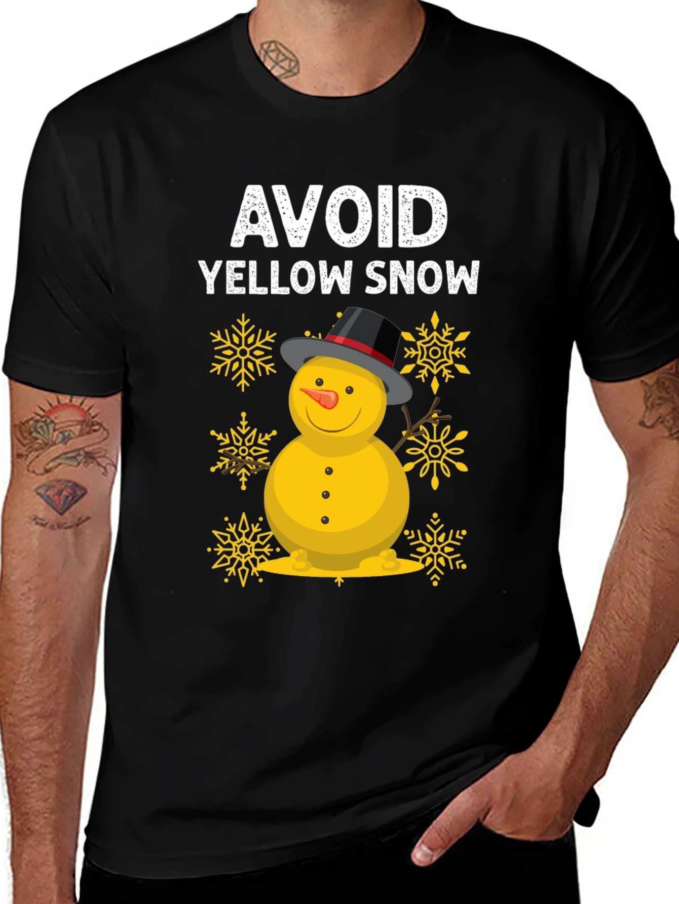 Variant 16 of Avoid Yellow Snow T-Shirt