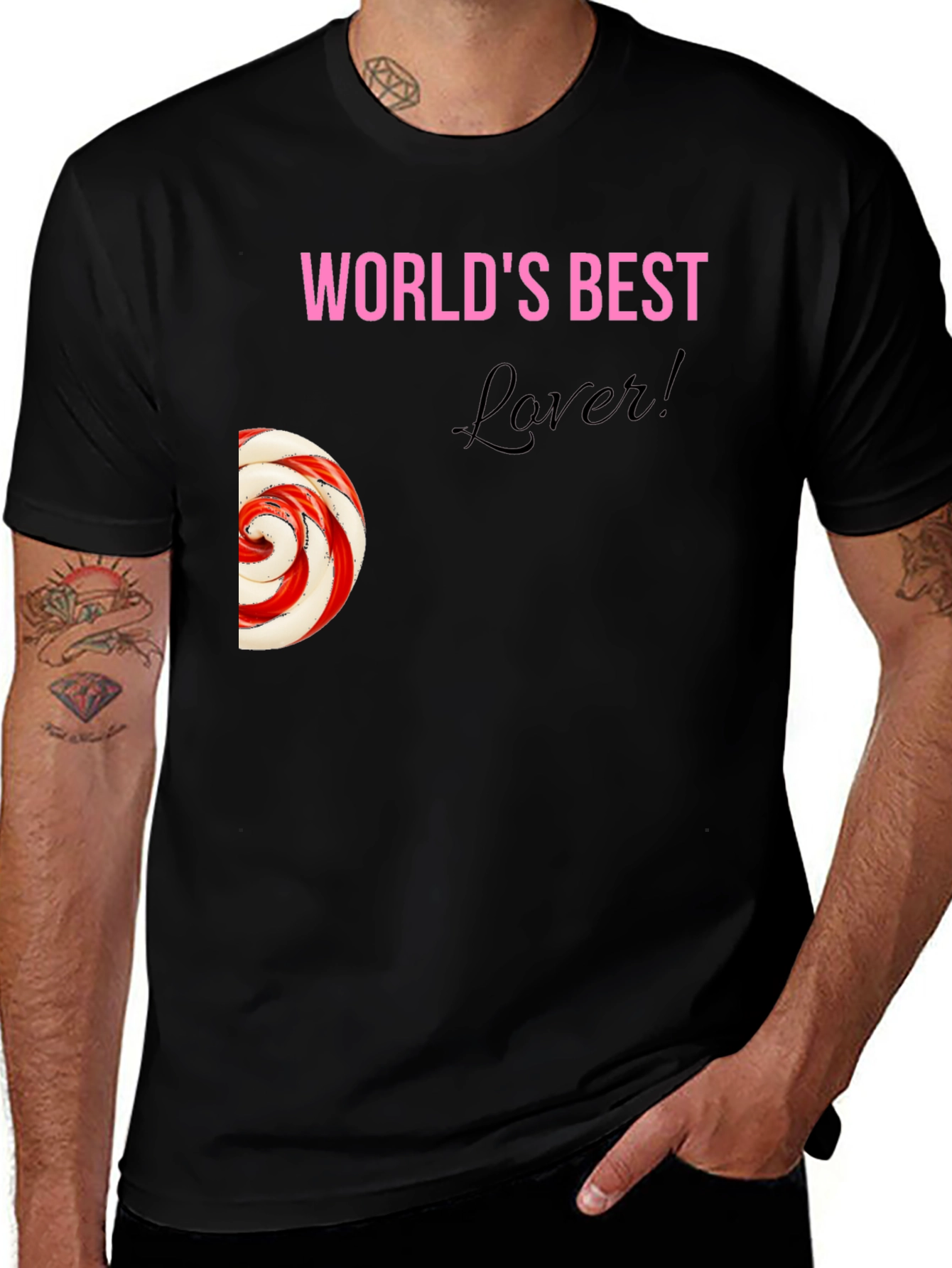 Variant 4 of World's Best Lover Tee