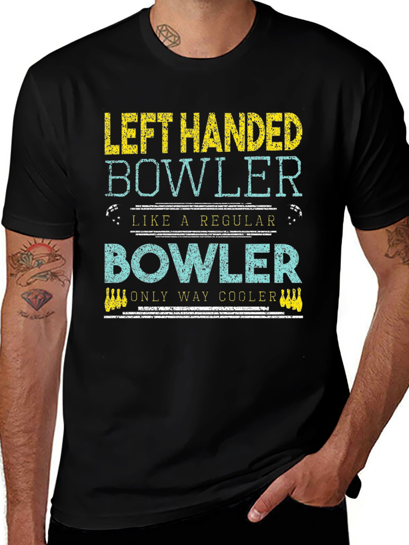 Variant 8 of Left Handed Bowler Graphic Tee