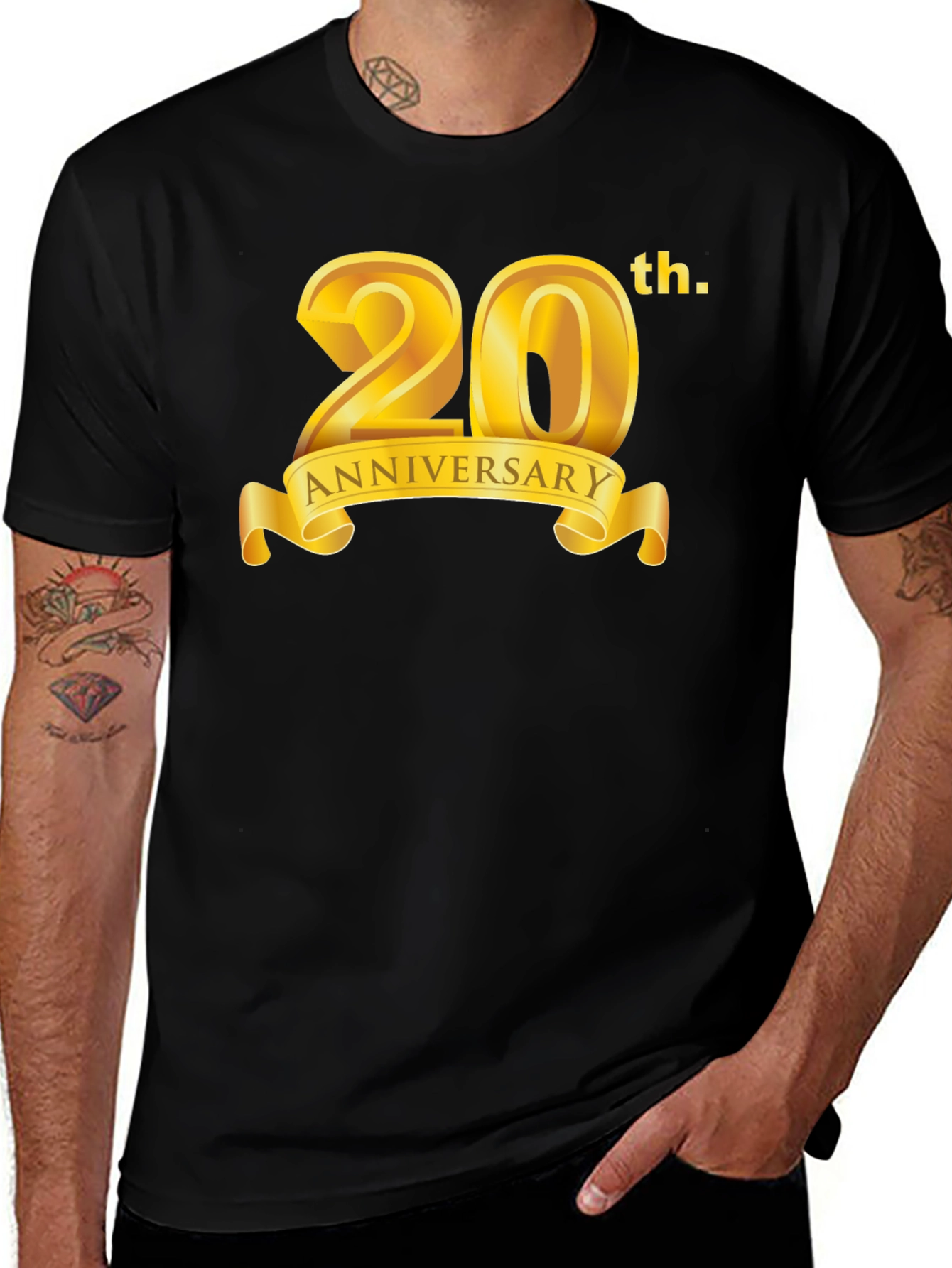 Variant 24 of 20th Anniversary Black T-Shirt