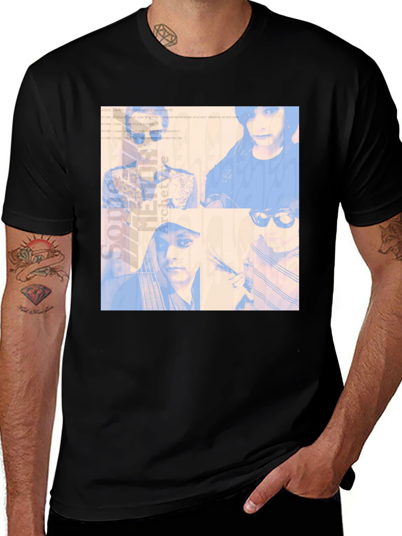 Variant 3 of Soul Asylum Archetype Black Graphic T-Shirt