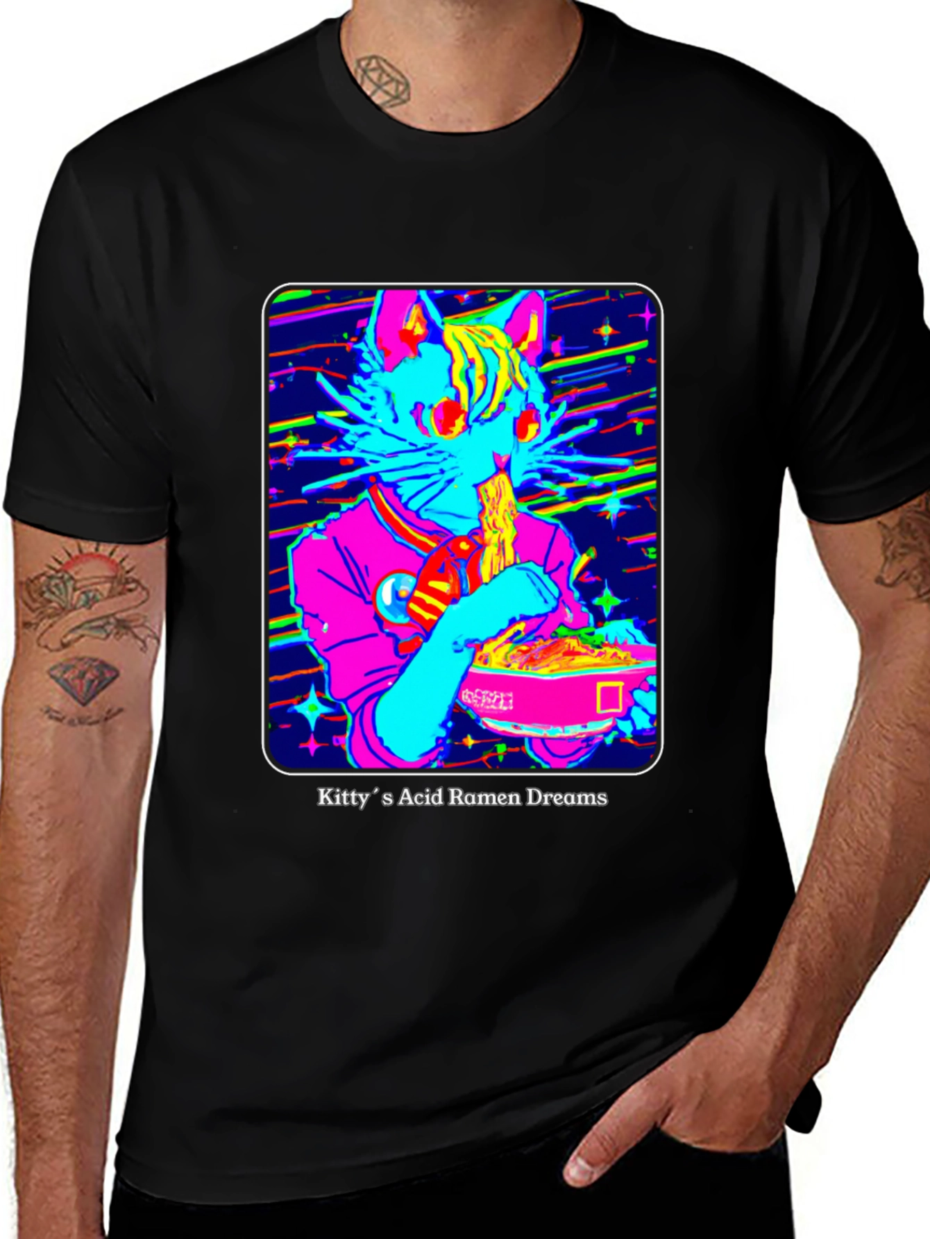 Variant 30 of Acid Ramen Dreams Graphic T-Shirt