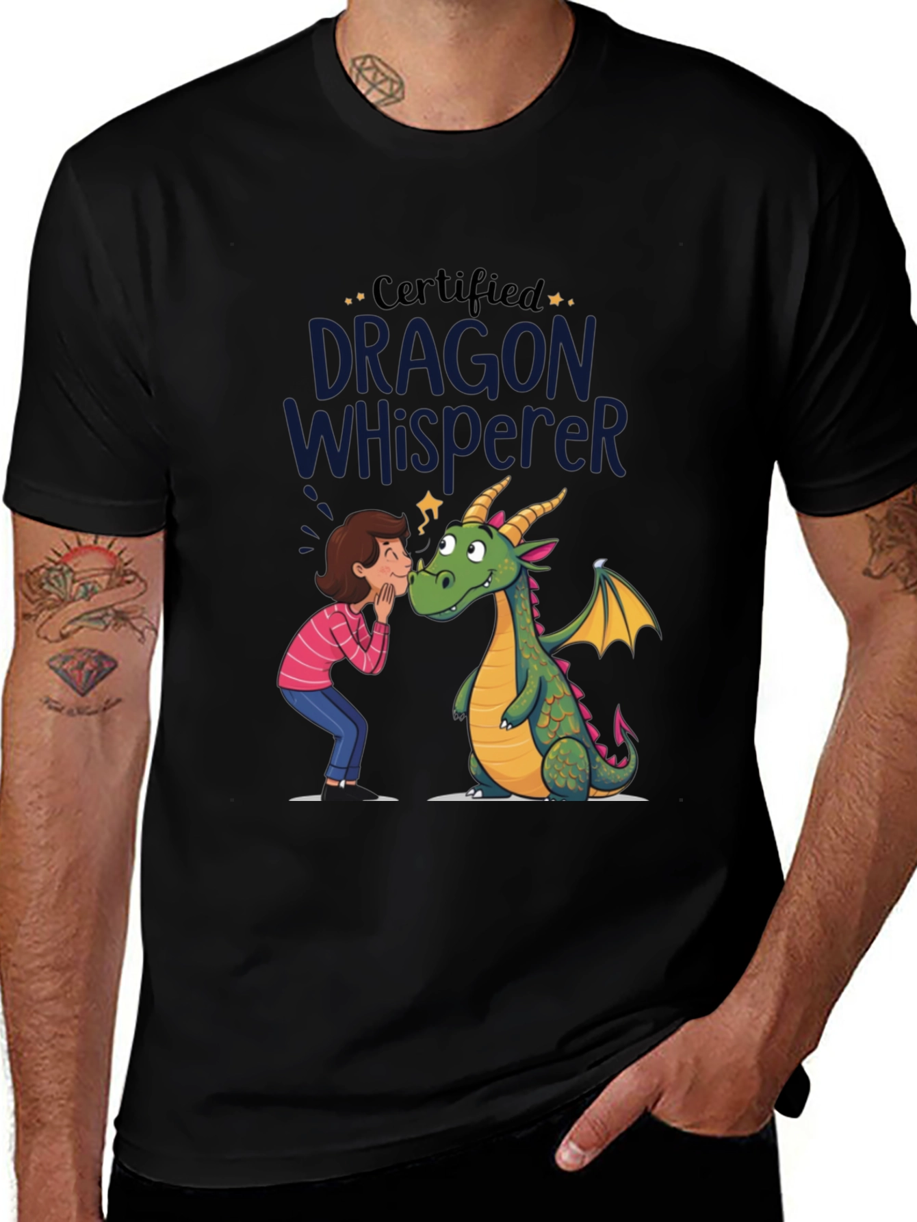 Variant 13 of Dragon Whisperer Graphic T-Shirt