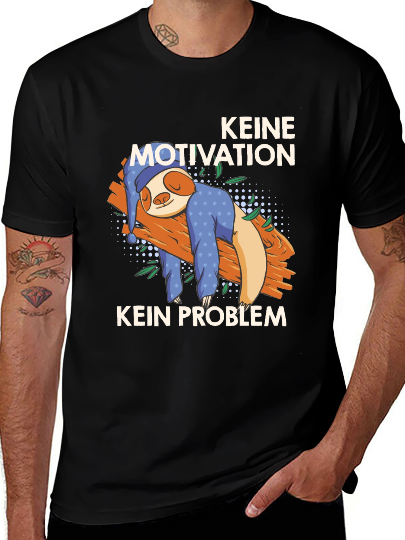 Variant 30 of No Motivation No Problem Sloth T-Shirt