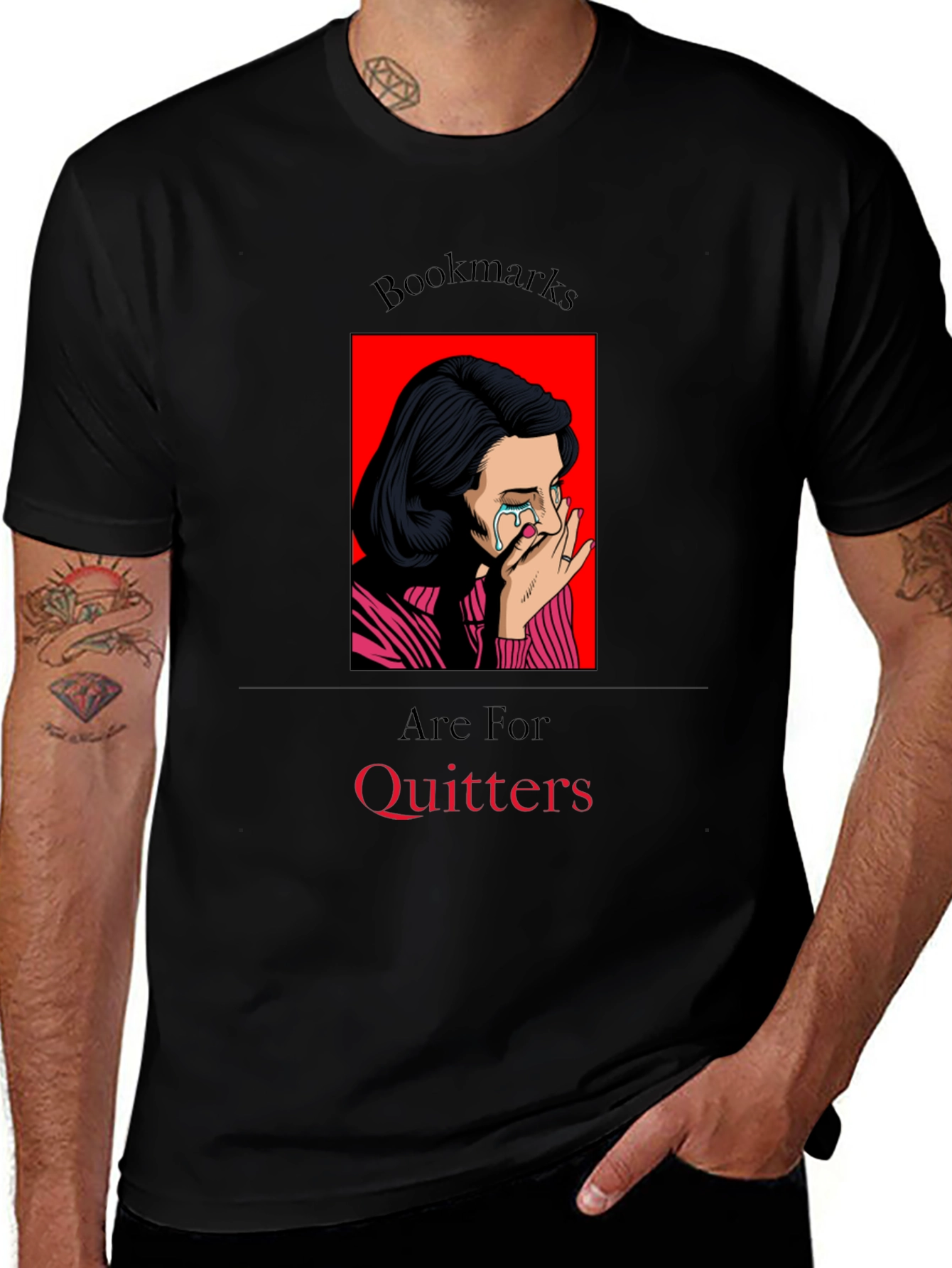 Bookmarks Are For Quitters T-Shirt