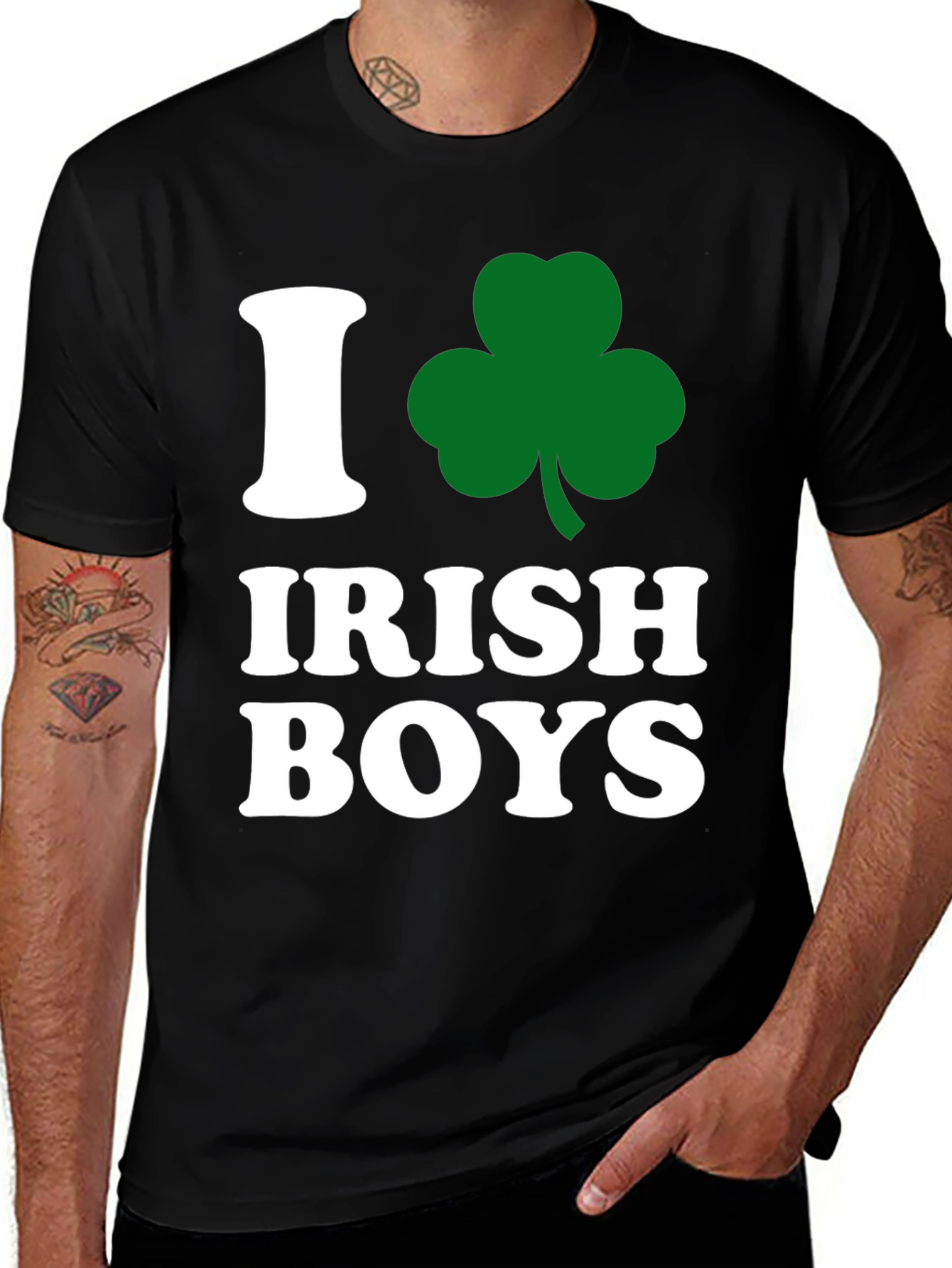 I Love Irish Boys St. Patrick's Day T-Shirt