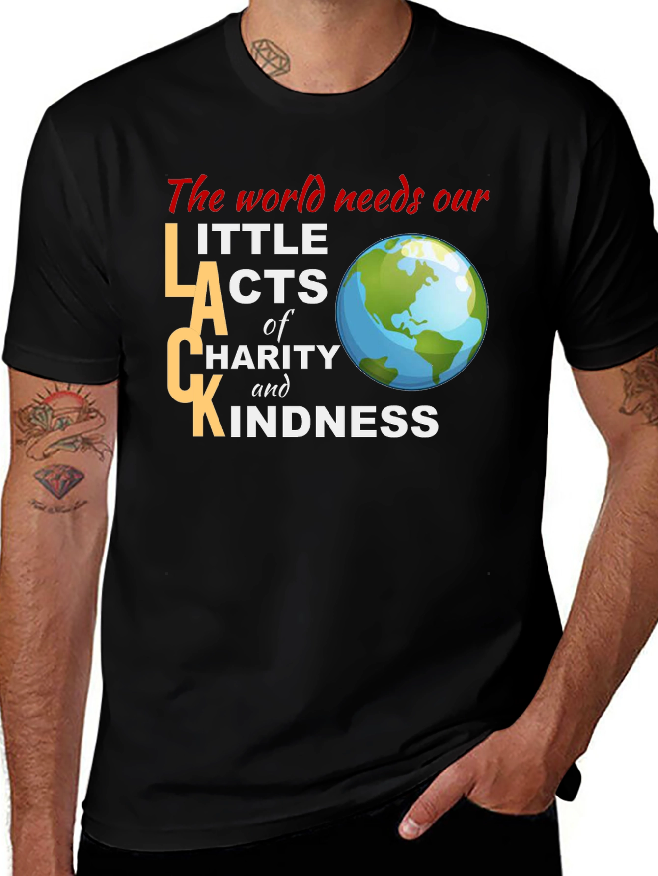 Kindness World Graphic T-Shirt