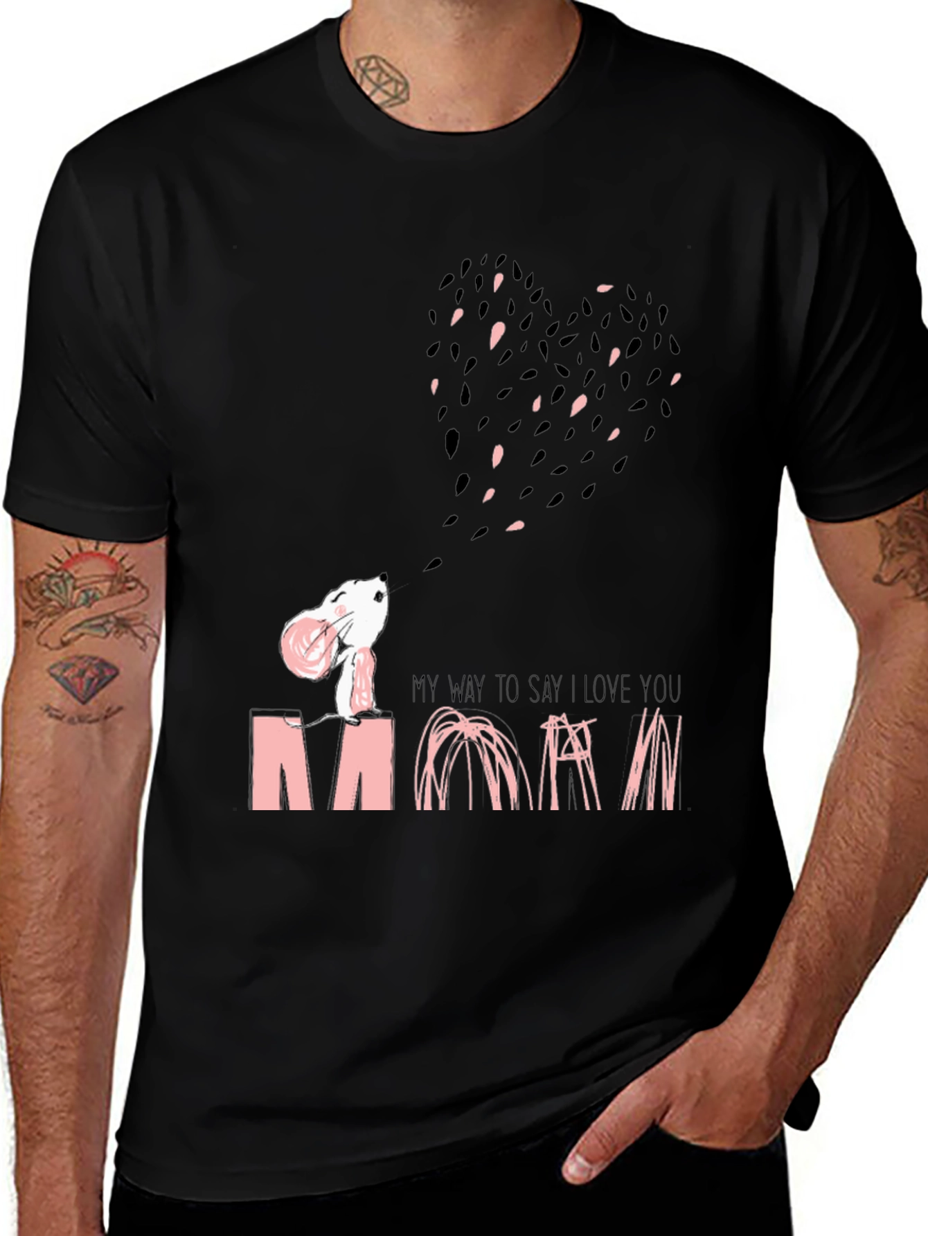 Variant 28 of Heartfelt 'Mama' Graphic Print Tee