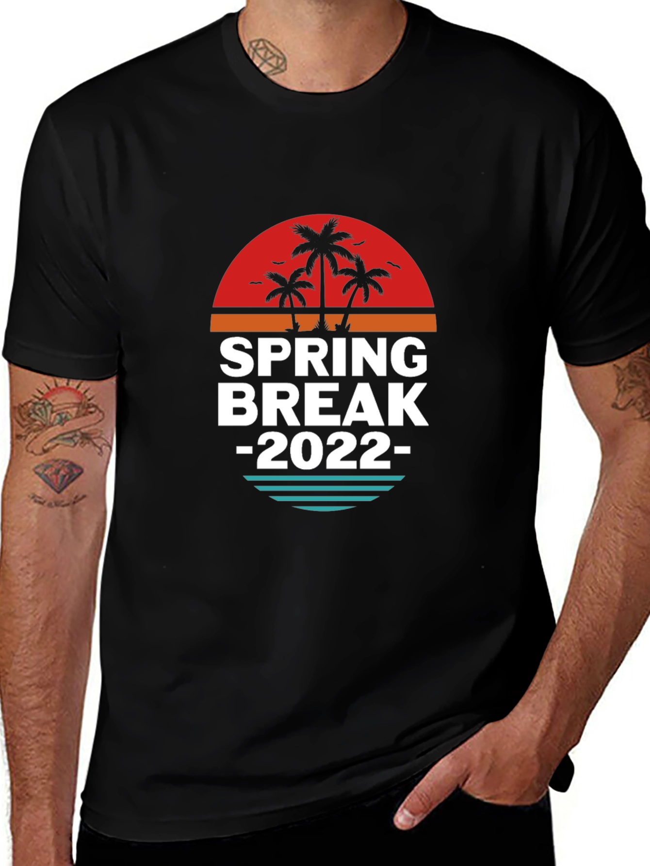 Variant 16 of Spring Break 2022 Graphic T-Shirt