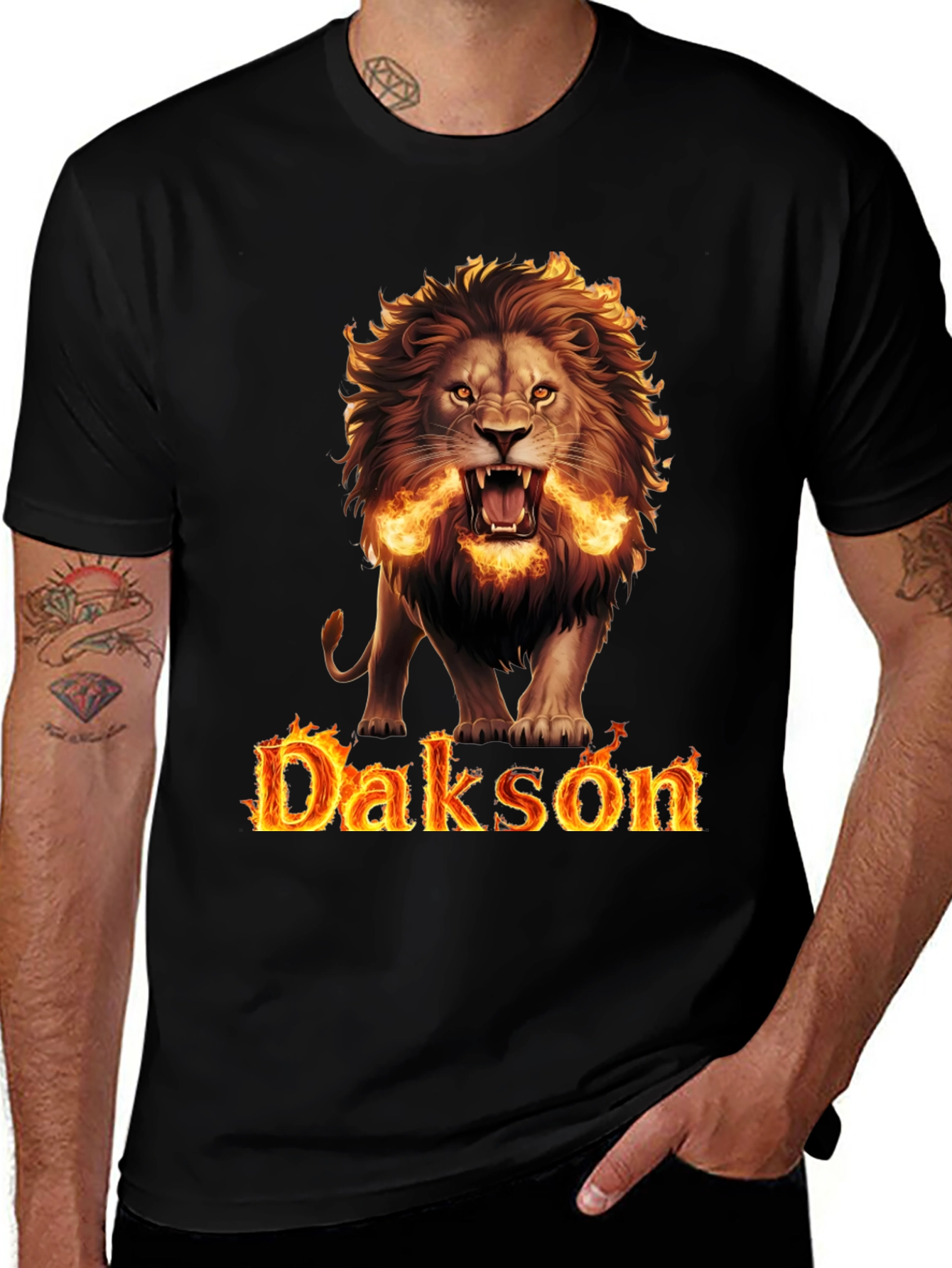 Variant 16 of Fiery Lion Dakson T-Shirt