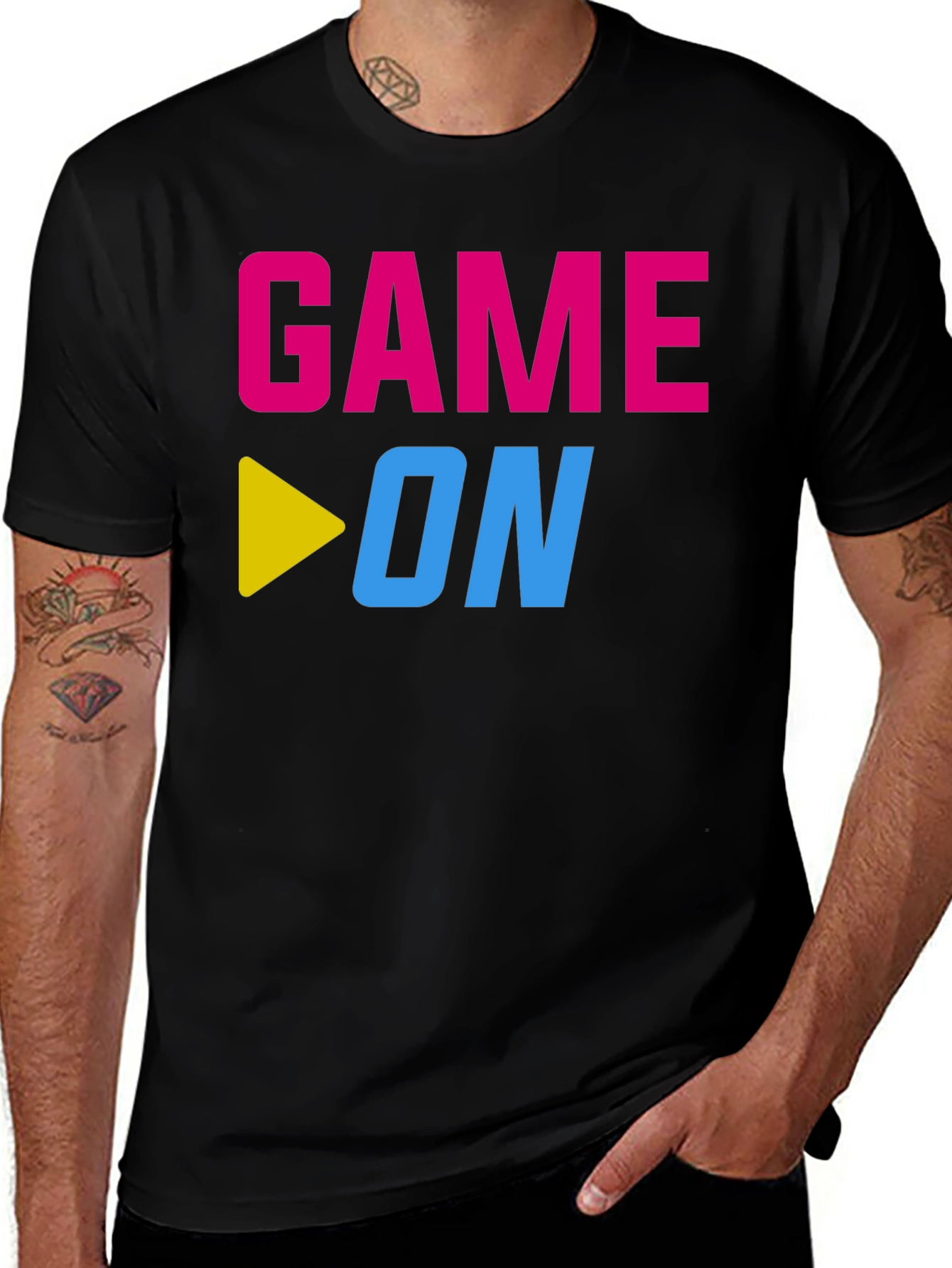 Game On T-Shirt - Gamer Style Tee