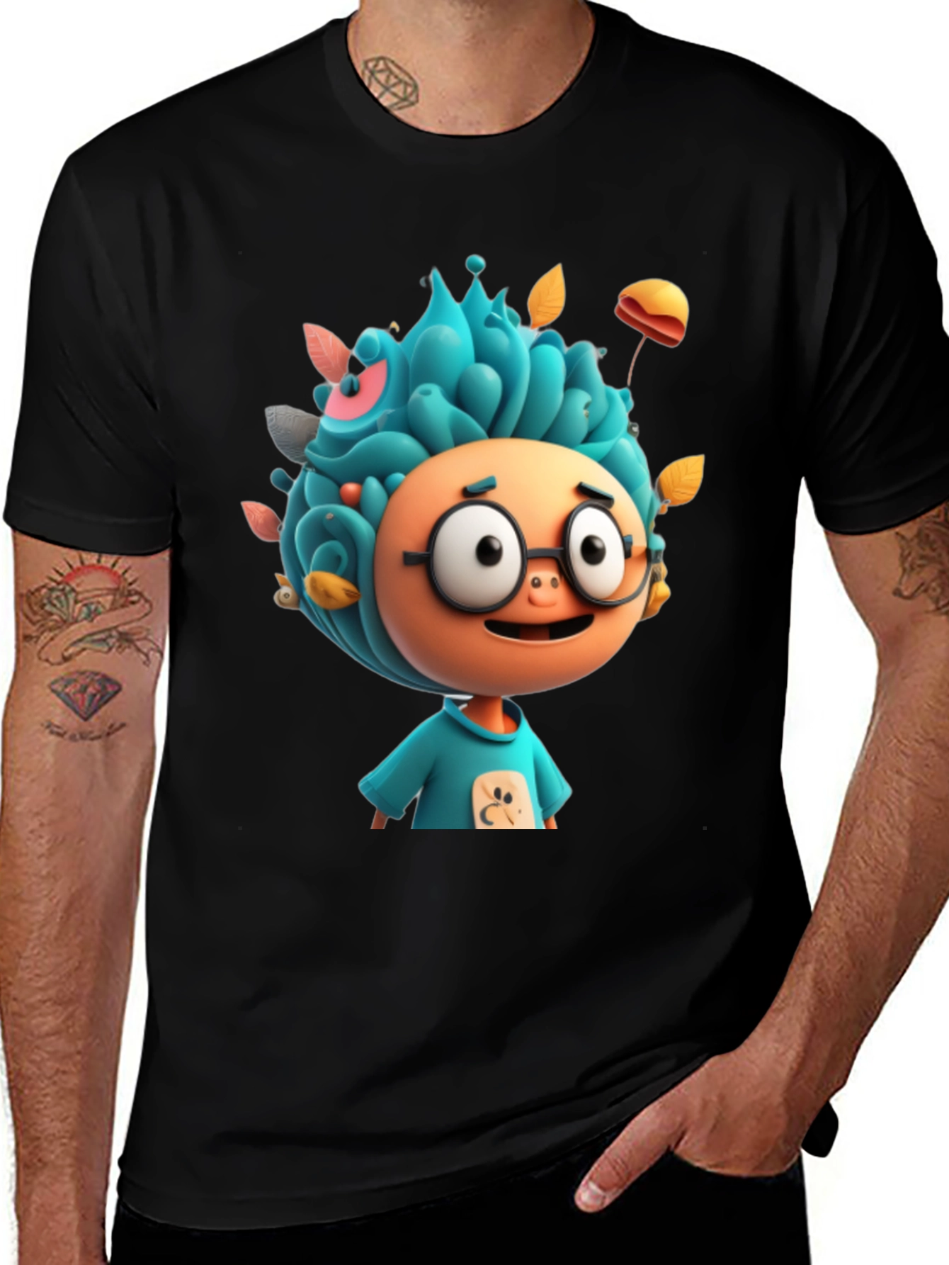 Cartoon Character T-Shirt: Fun & Quirky Design