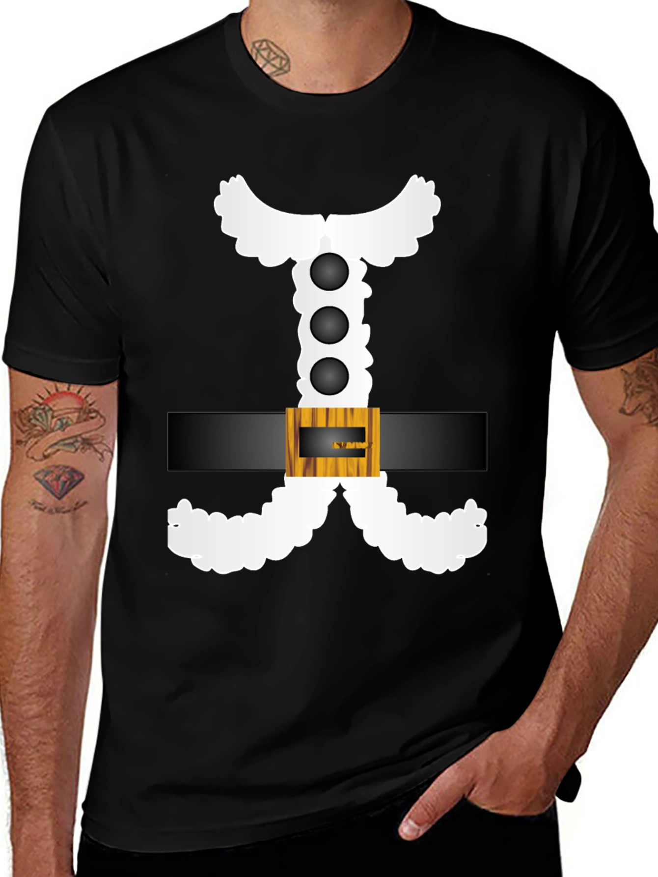 Santa Suit T-Shirt - Holiday Apparel