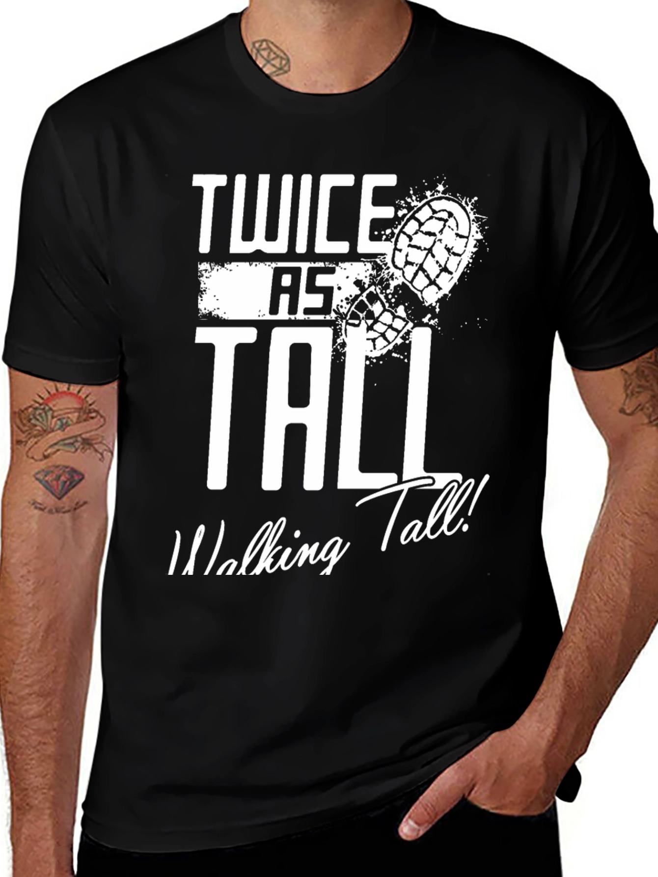 Variant 26 of Twice As Tall Graphic T-Shirt