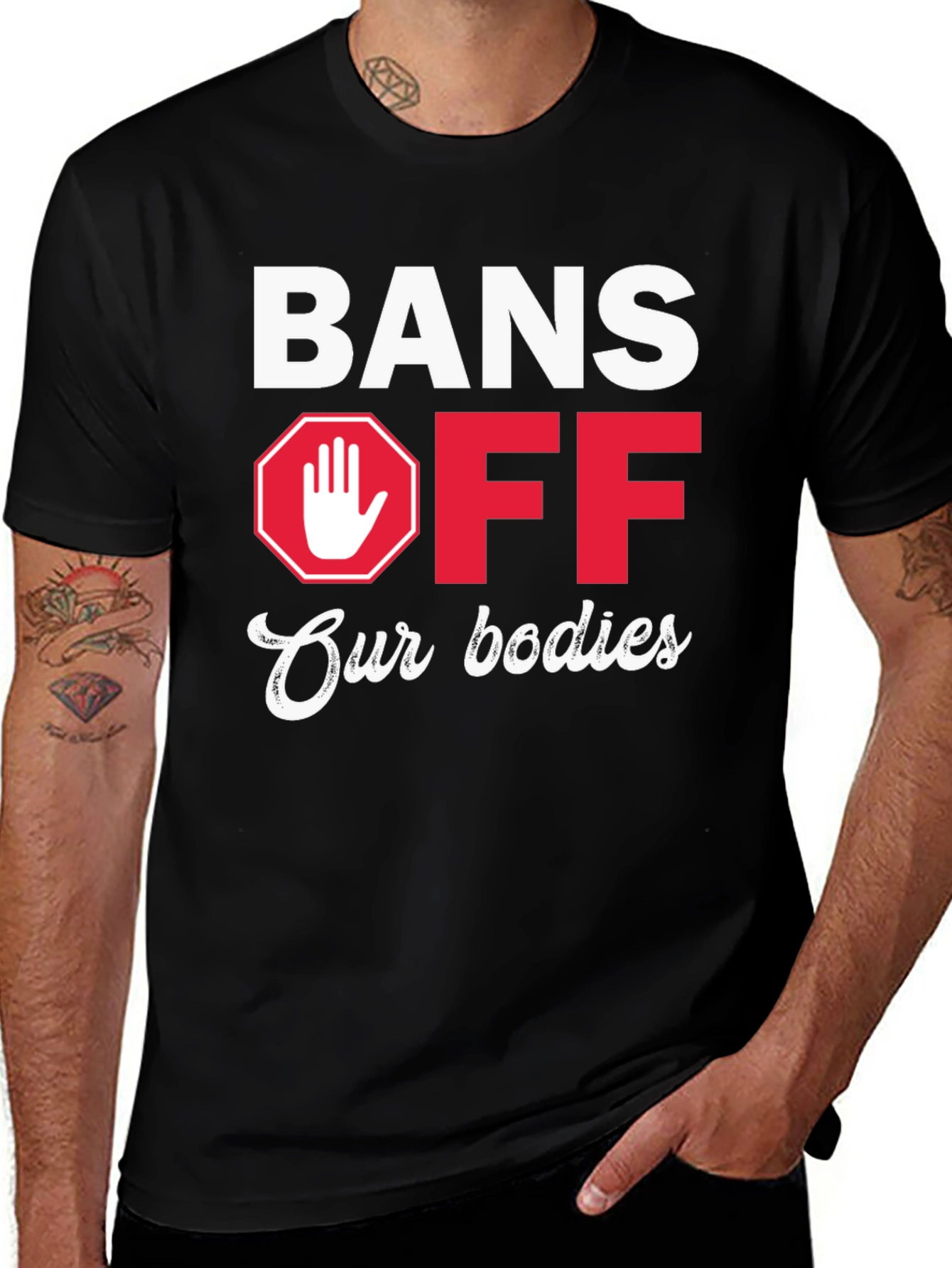 Variant 11 of Bans Off Our Bodies Graphic Tee
