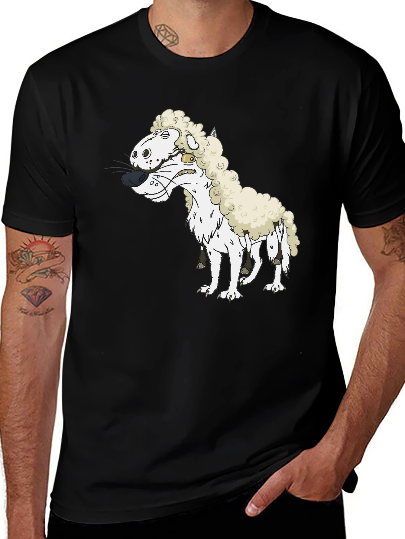 Variant 21 of Wolf in Sheep's Clothing Funny T-Shirt