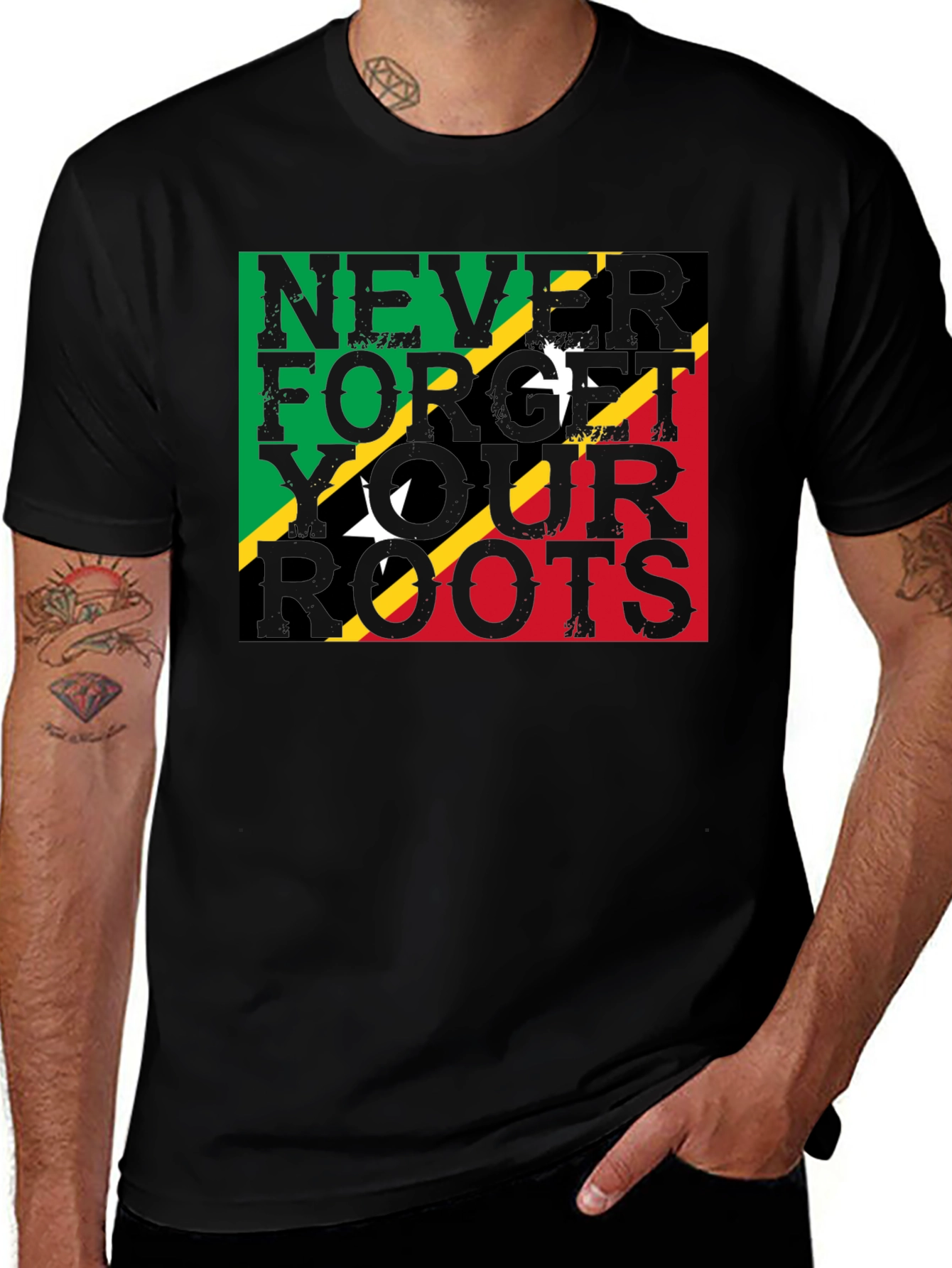 Variant 27 of Never Forget Your Roots T-Shirt