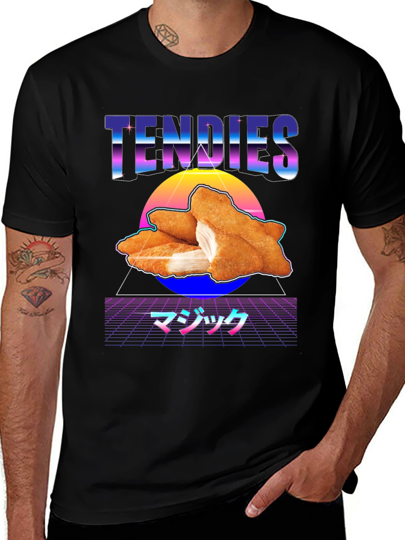 Variant 21 of Retro Tendies Graphic Tee