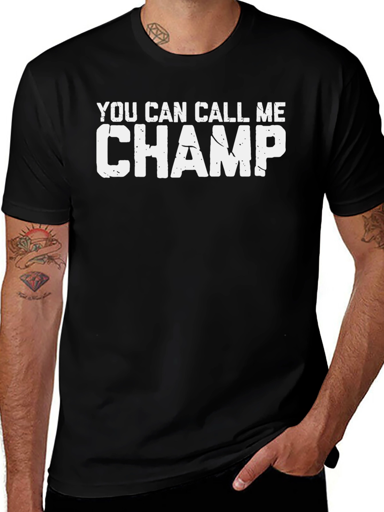 Variant 26 of You Can Call Me Champ Graphic T-Shirt