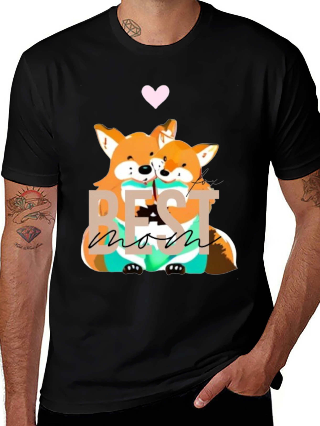 Best Mom Ever Fox T-Shirt