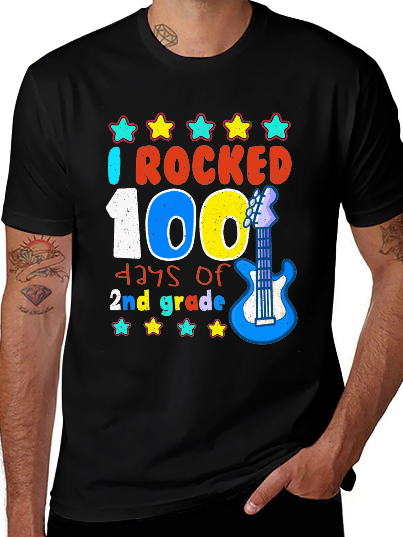 I Rocked 100 Days of 2nd Grade T-Shirt