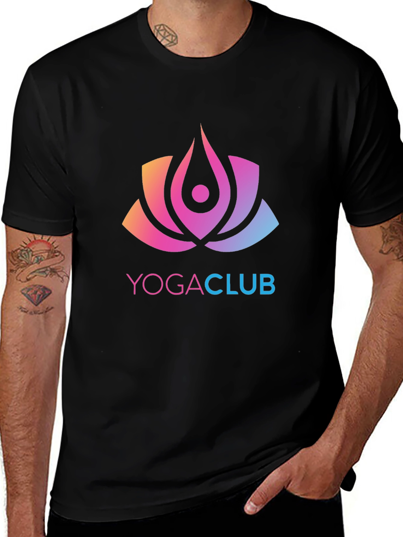 Variant 7 of Yoga Club Graphic Tee