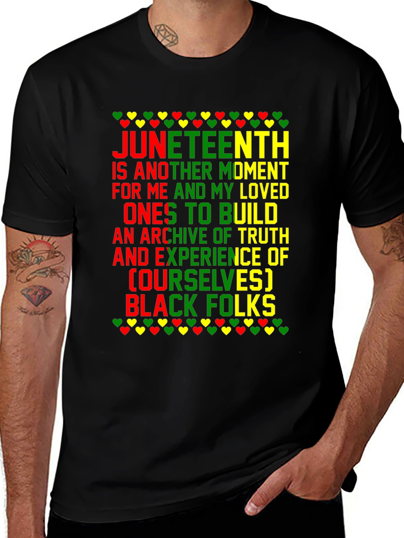 Juneteenth Black Pride Graphic T-Shirt