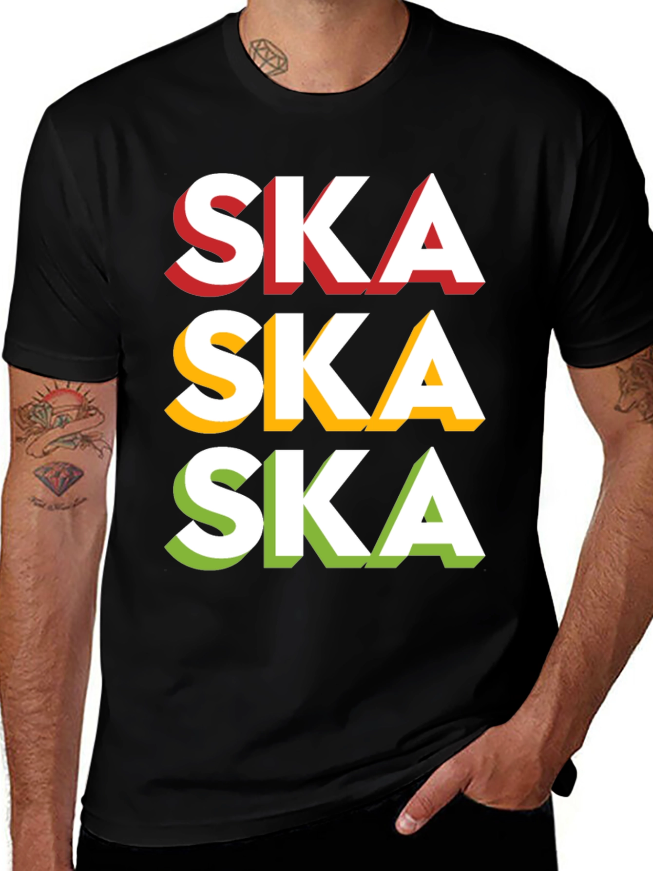 Ska Music T-Shirt - Retro Band Style