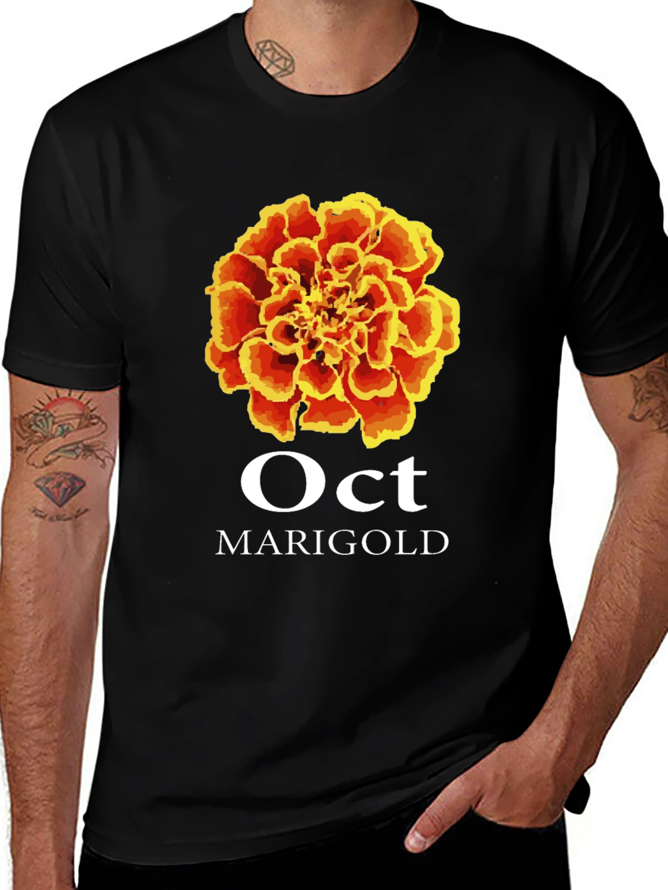 October Marigold Graphic Tee