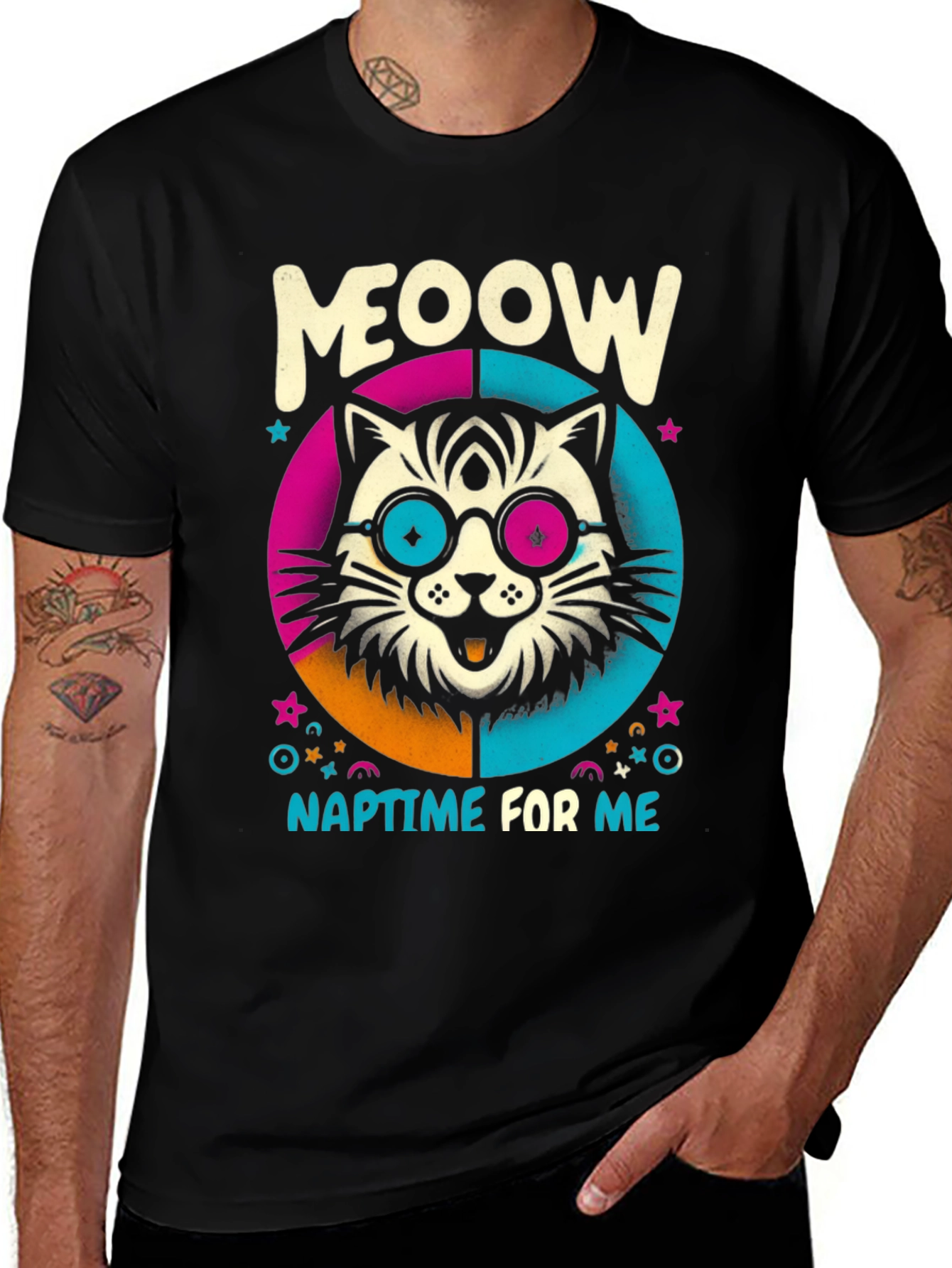 Variant 19 of Meoow Naptime Cat T-Shirt
