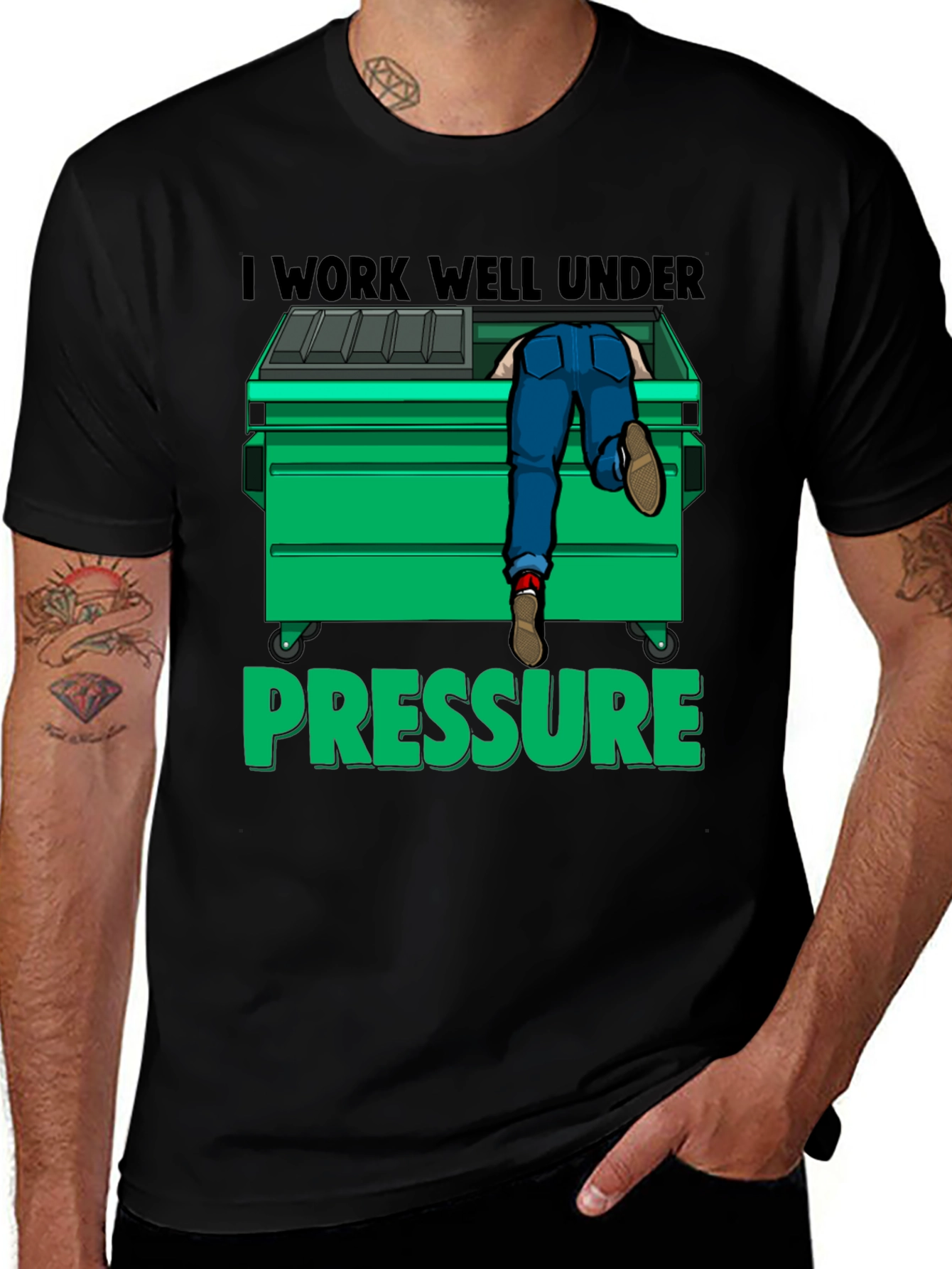 Variant 24 of I Work Well Under Pressure T-Shirt