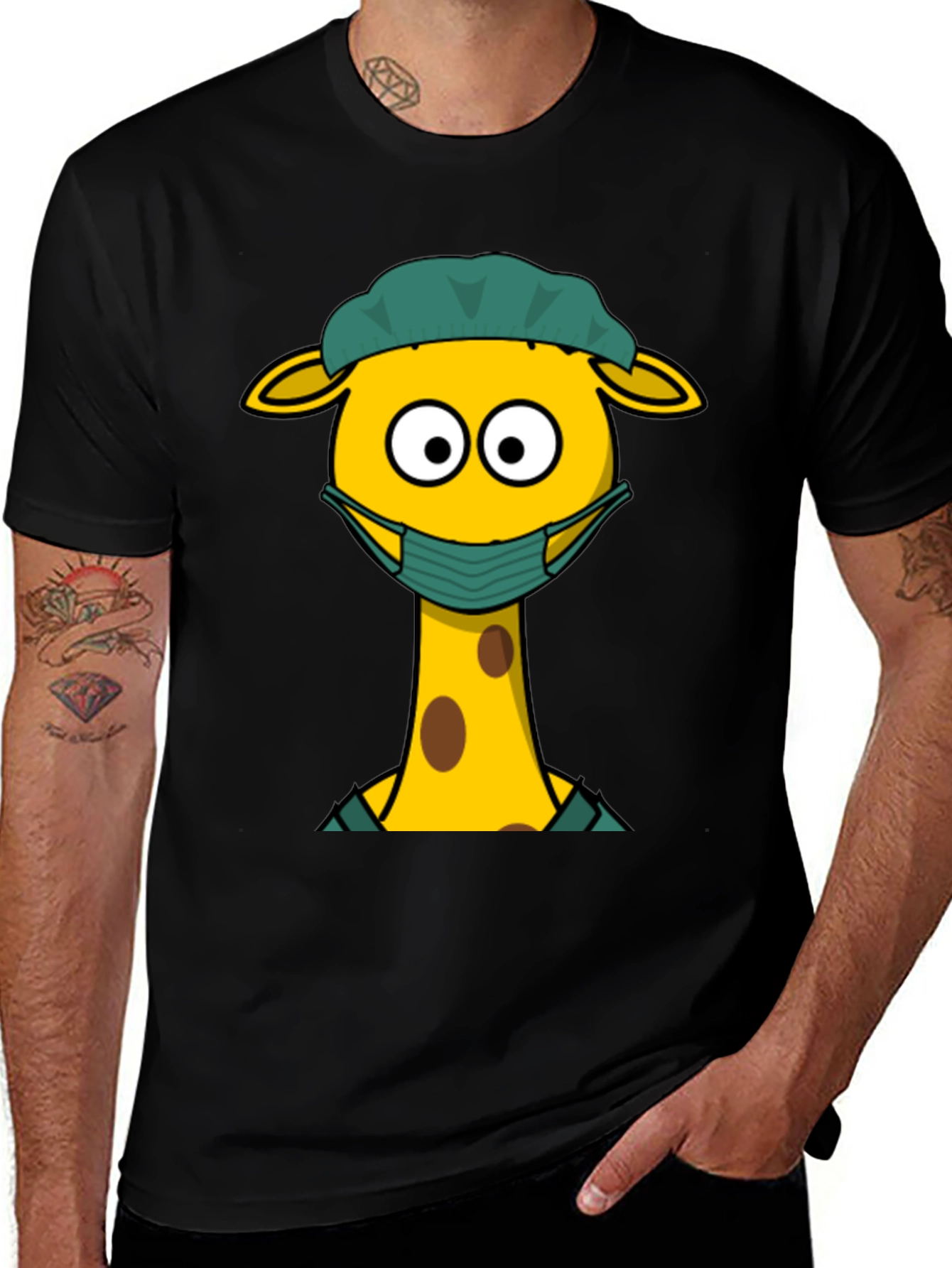 Variant 4 of Giraffe Doctor T-Shirt