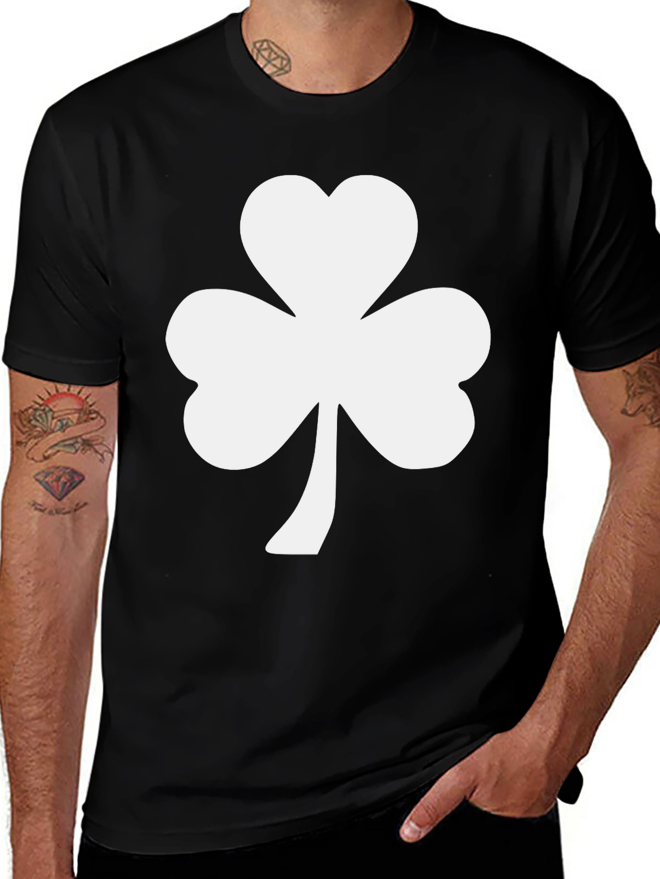 Variant 11 of Shamrock Graphic T-Shirt - Lucky Irish Style