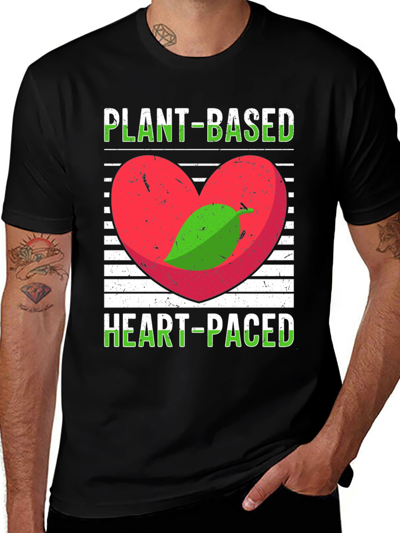 Variant 13 of Plant-Based Heart Tee
