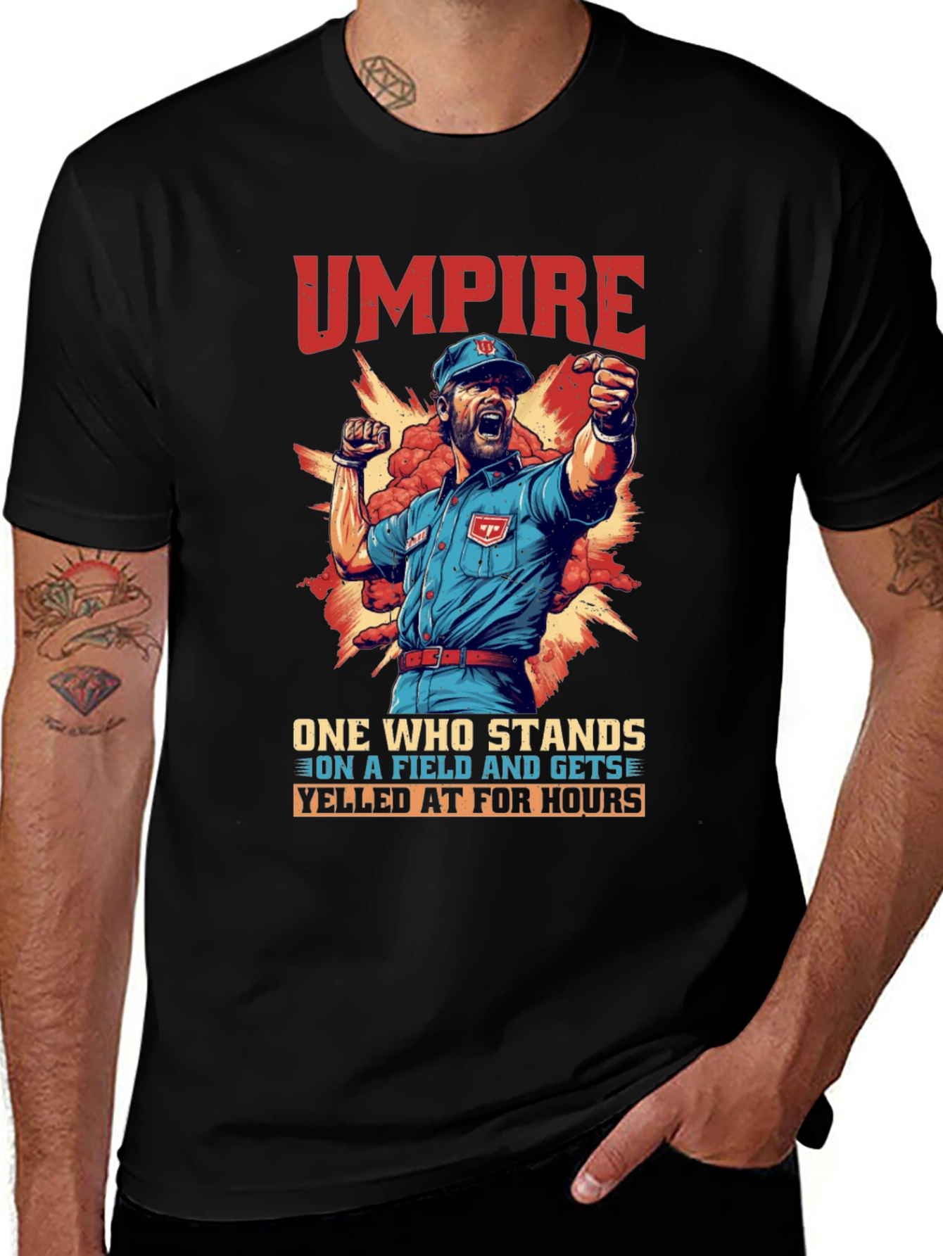 Variant 27 of Umpire Yelled At For Hours Graphic Tee