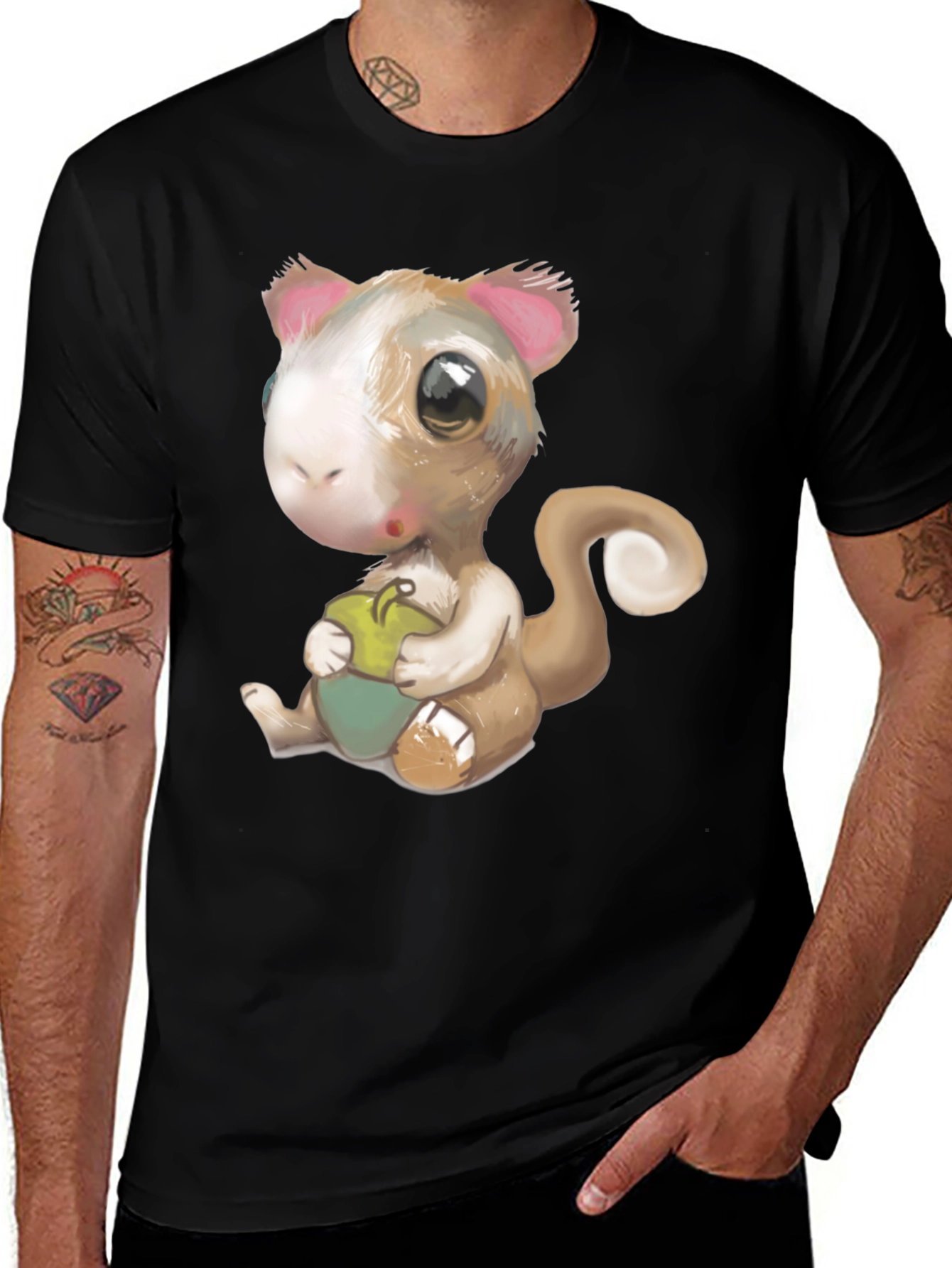 Variant 11 of Cute Squirrel Graphic T-Shirt